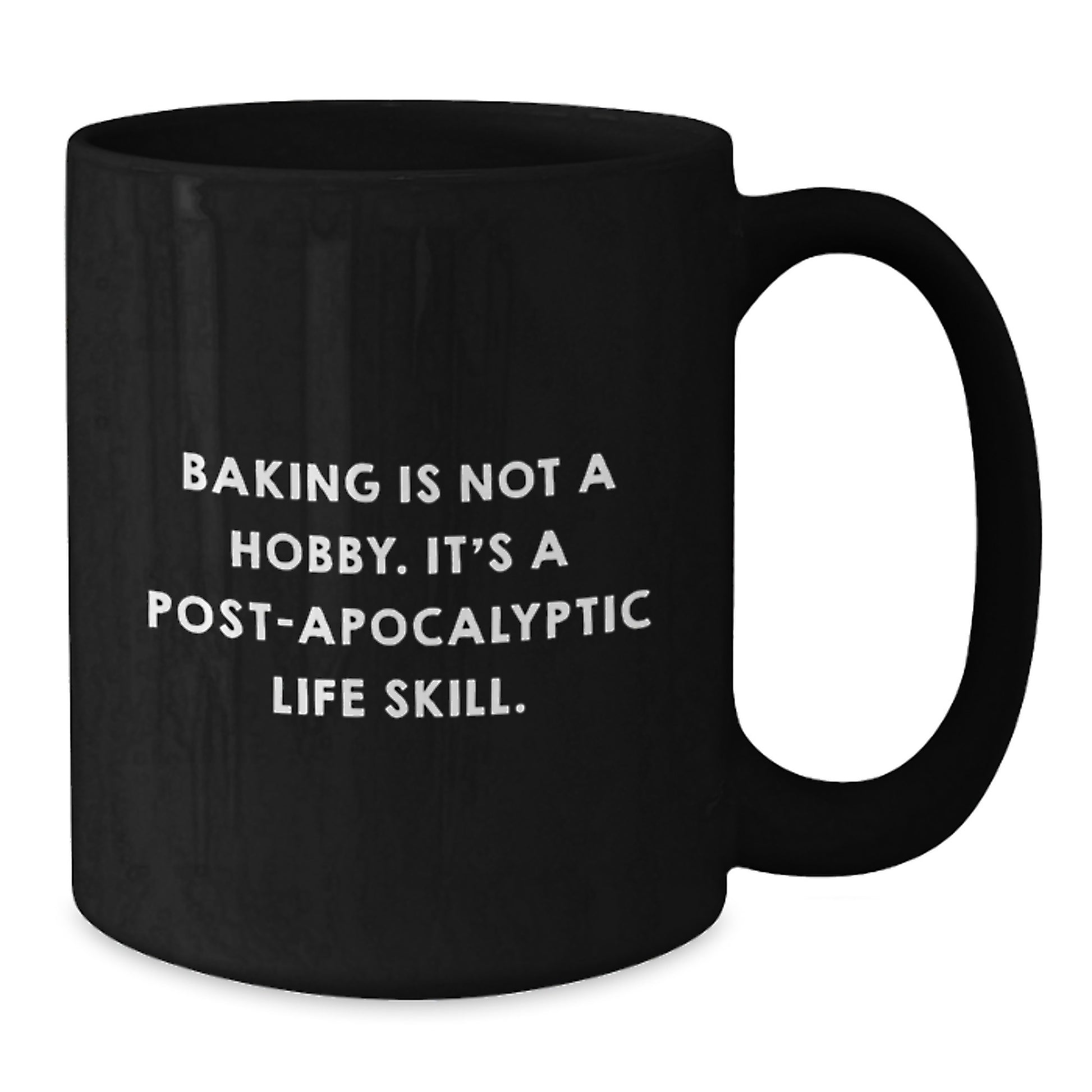 Birthday Gift for Her Baking Mug Present – Black Coffee Mug Ceramic - Additional