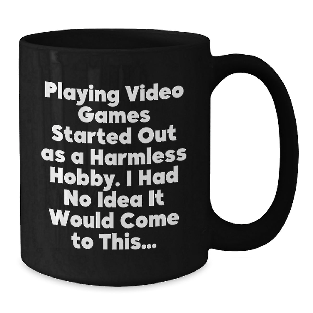 Christmas Gift for Her - Playful Playing Video Games Present Coffee Mug - Additional