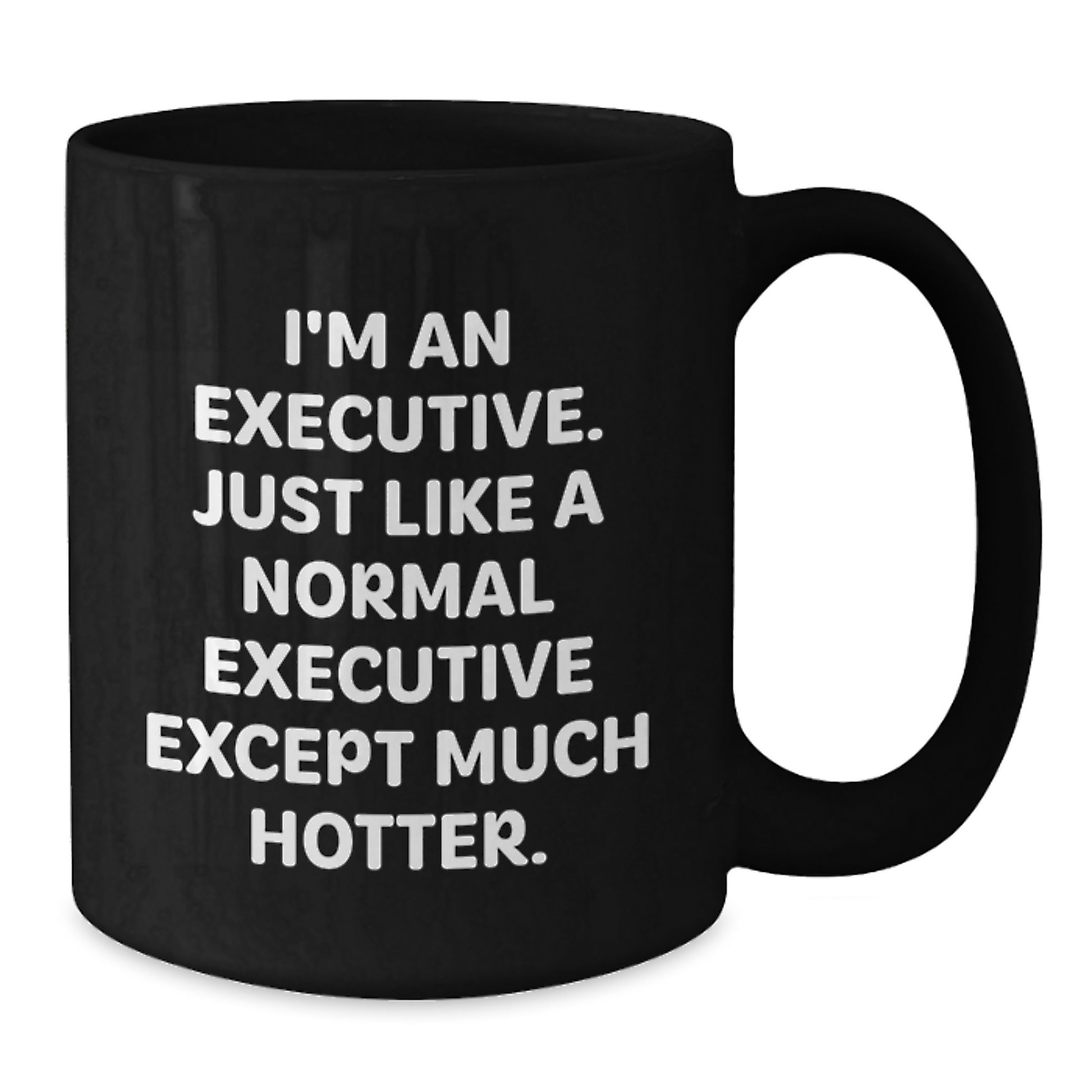 Funny Executive Black Coffee Mugs Gifts from Men to Executive Friends Christmas Unique - Additional