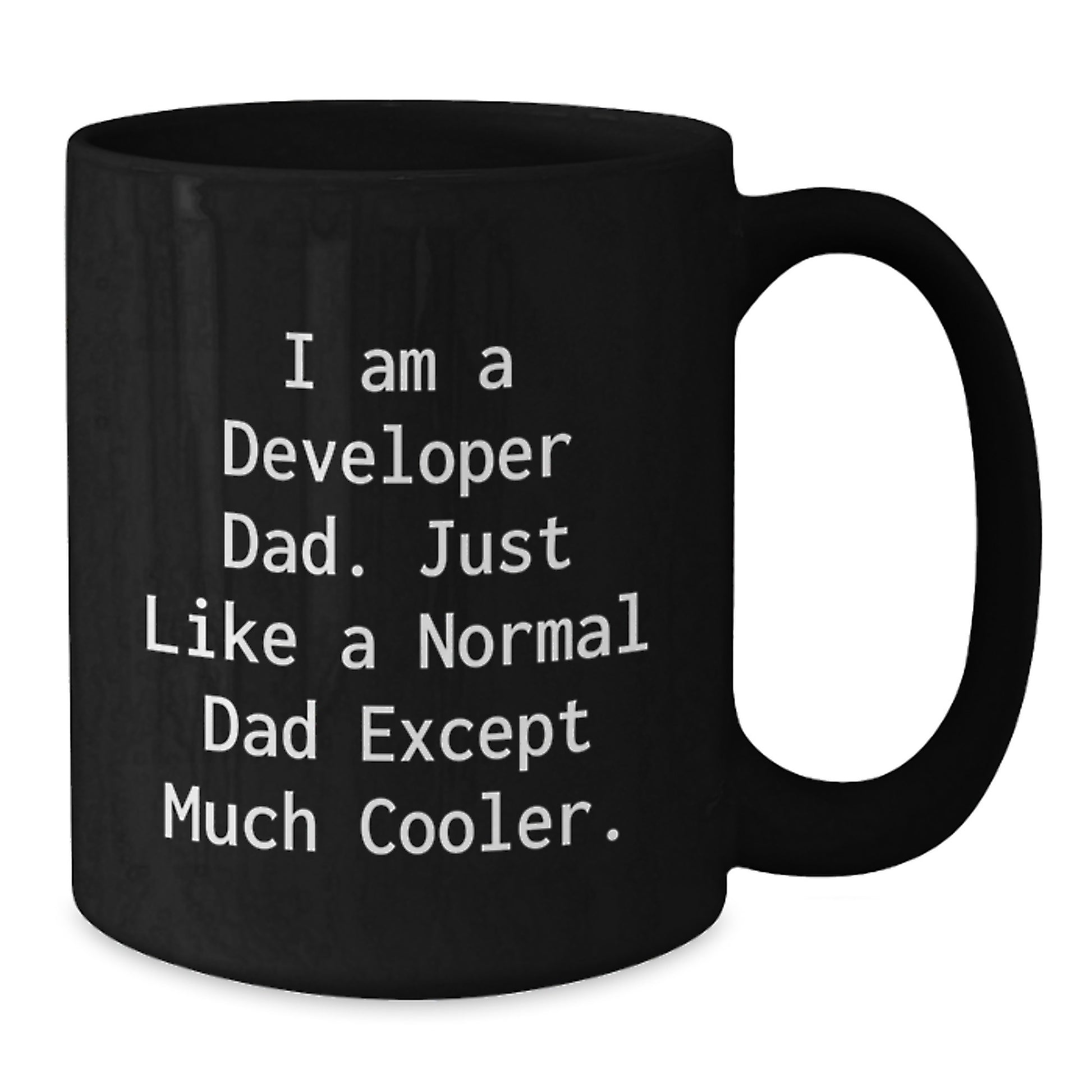 Birthday Gift for Her Developer Dad Mug Present - Additional