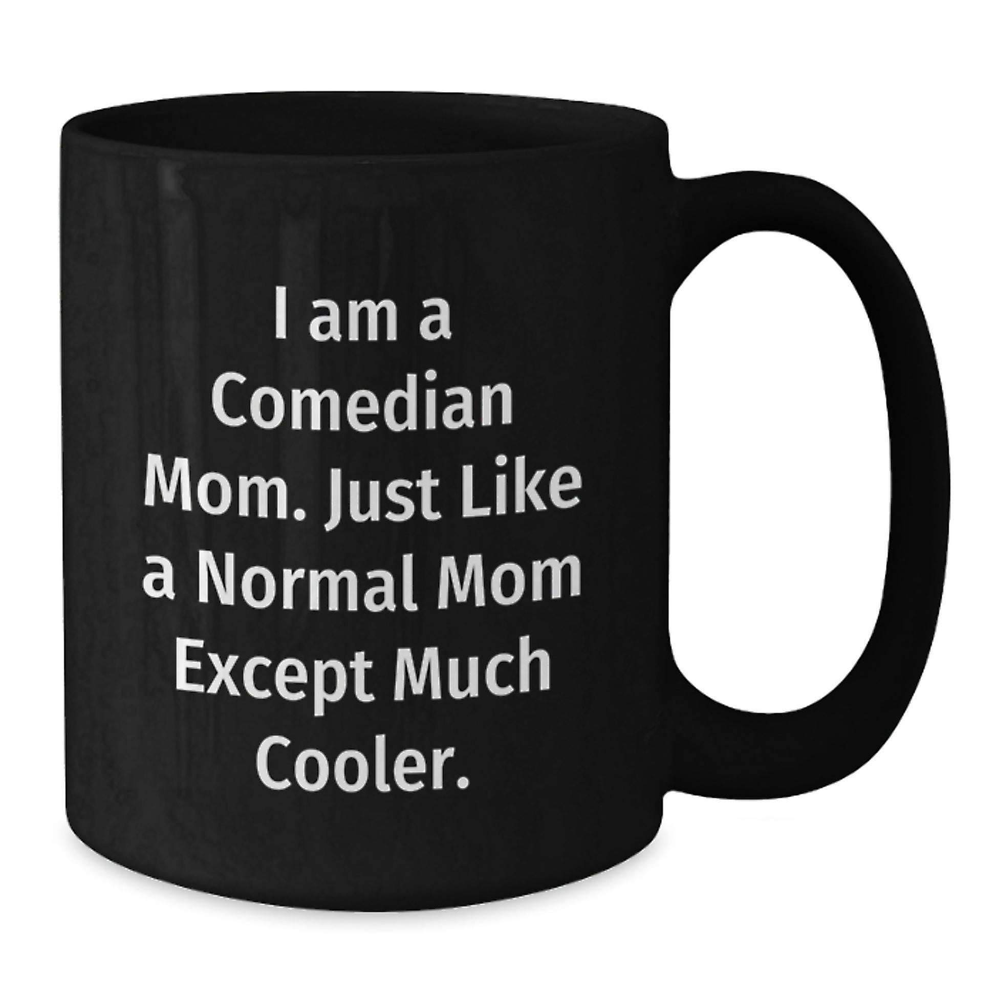 Comedian Black Coffee Mug Keepsake Premium for Him Birthday Gift - Additional