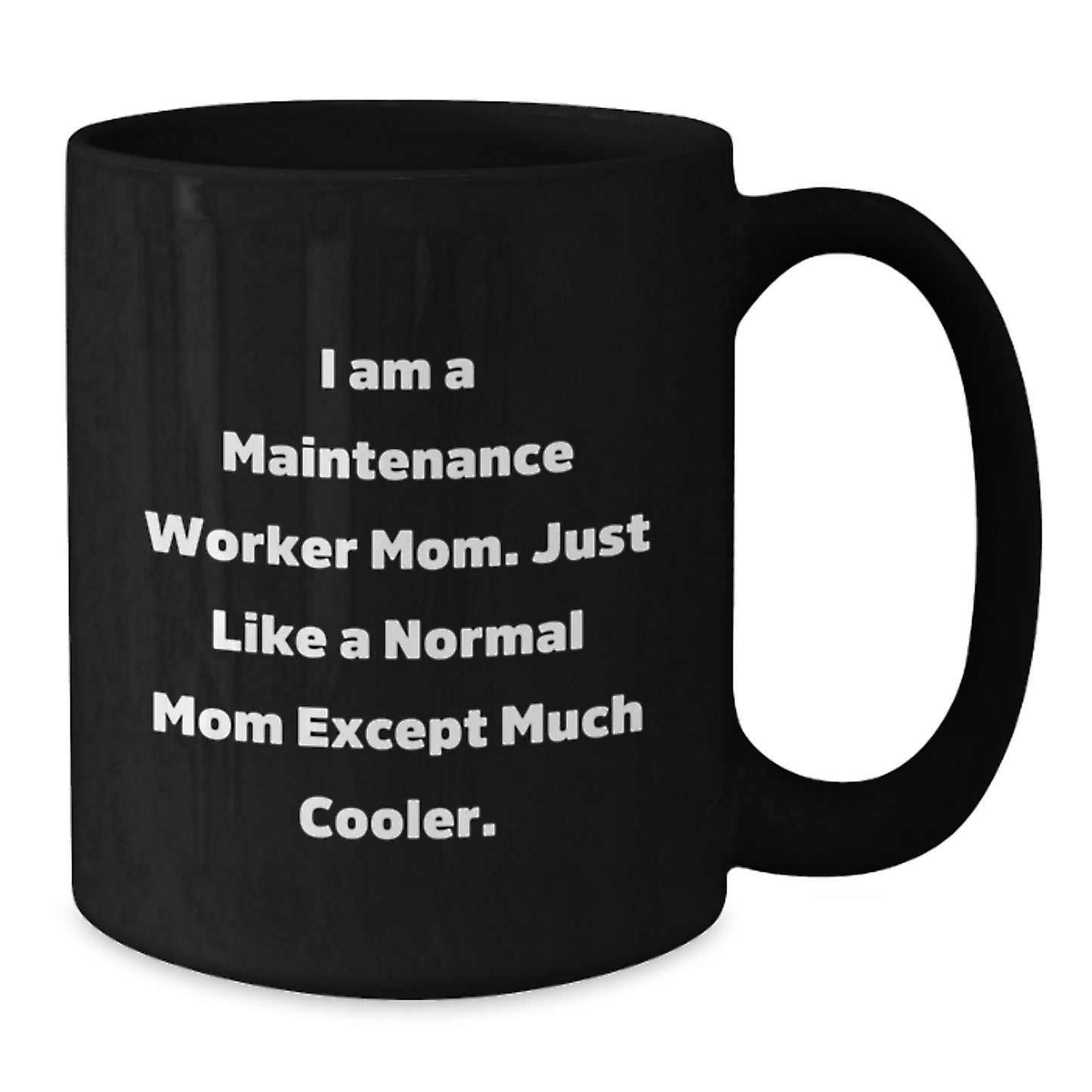 Maintenance Worker Keepsake Mug for Him Birthday Gift Black Coffee - Additional