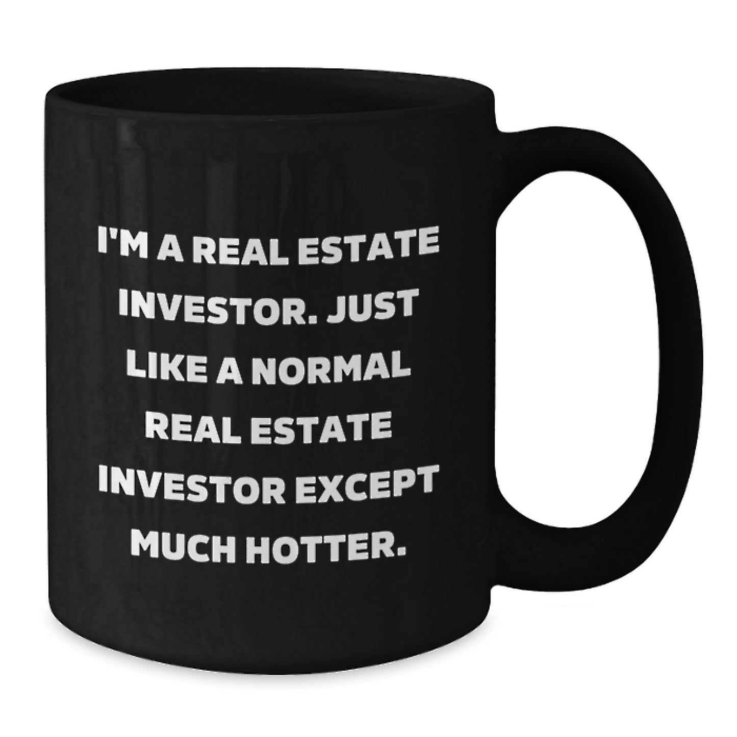 Real Estate Investor Gifts - Funny Coffee Mug for Him - Valentine's Unique Gifts from Friends to Real Estate Investor Men - Additional