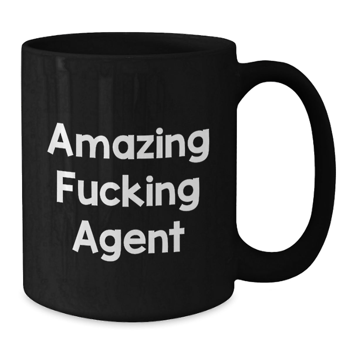 Agent Keepsake Black Coffee Mug for Him Amazing Premium Christmas Gift - Additional
