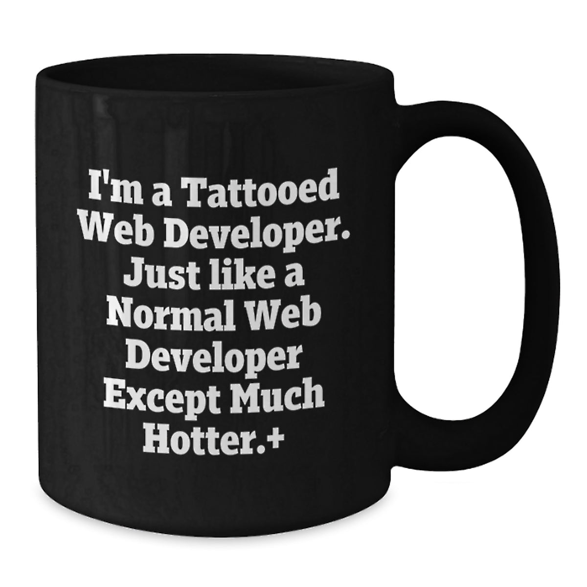 Web Developer Gift for Him A Witty Keepsake Mug for a Hot Programmer - Additional