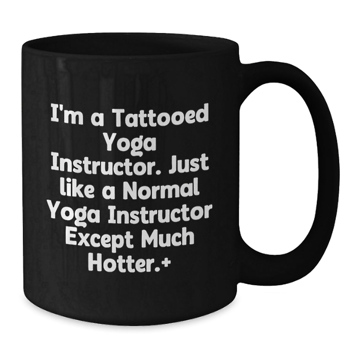 Christmas Gift for Her Playful Tattooed Yoga Instructor Present - Additional