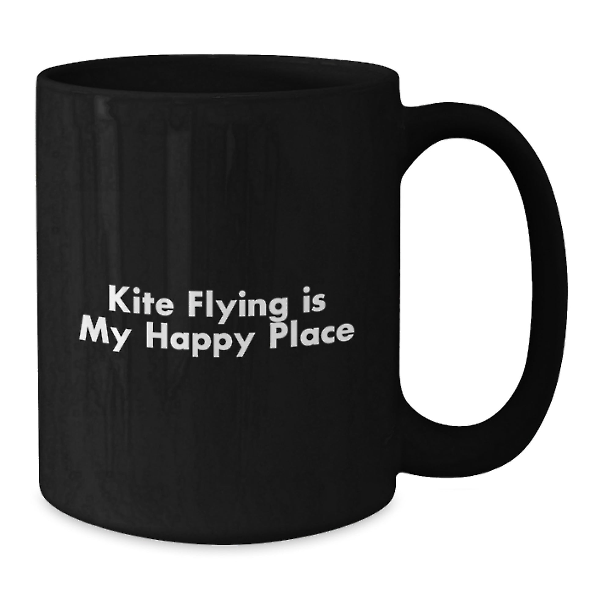 Kite Flying Gifts for Men and Women - Funny Black Coffee Mug - Valentine's Unique Gifts for Kite Enthusiasts, Gifts from Family, Friends, or Coworkers - Additional