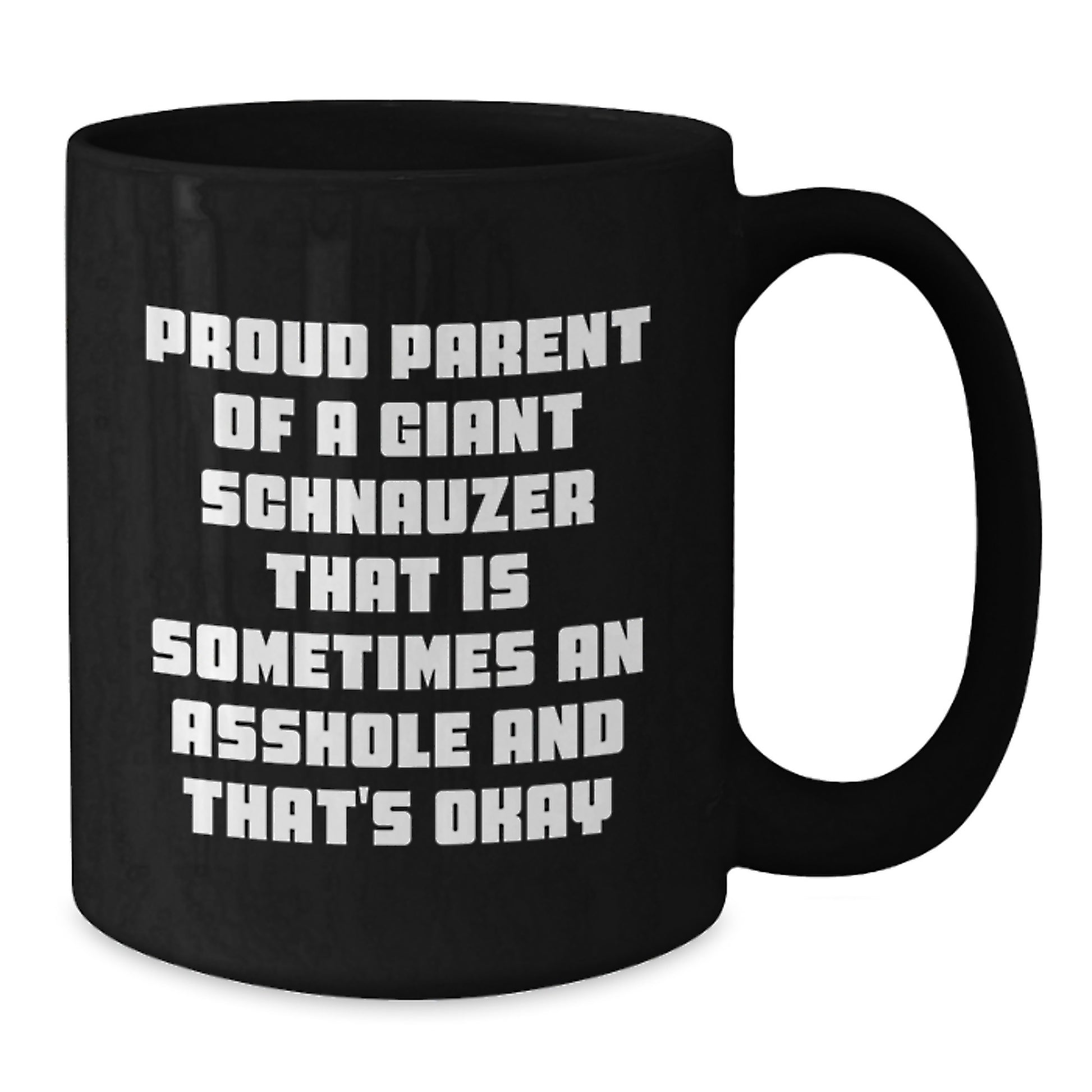 Giant Schnauzer Dog Gifts Funny Coffee Mugs for Men Women Friends Valentine's Unique Gifts from Proud Parents - Additional