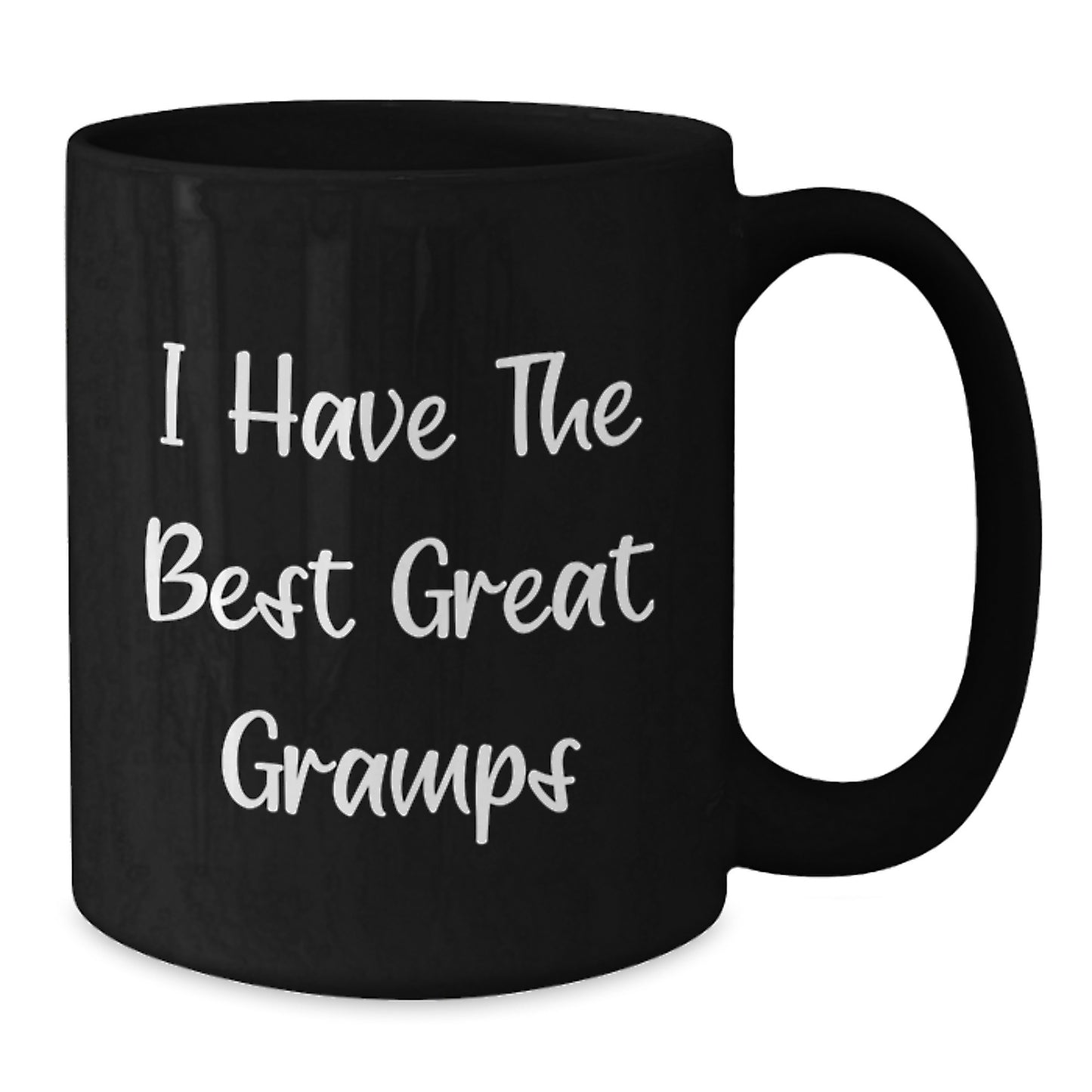 Funny Great Gramps Black Coffee Mug Gifts from Family Members on Father's Day Unique - Additional
