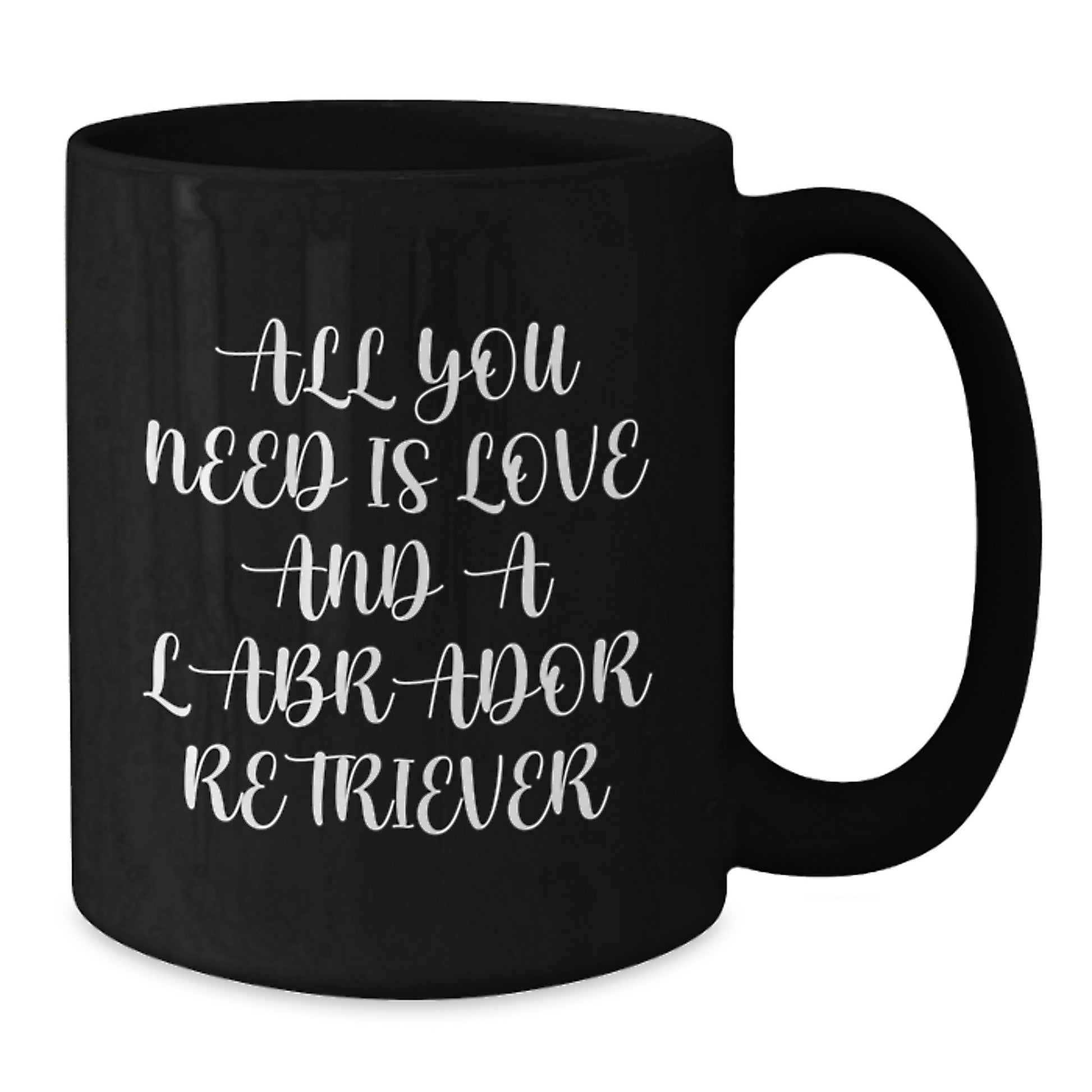Labrador Retriever Dog Gifts Funny Quote Black Coffee Mug for Men Women Friends Family Birthday Unique Presents - Additional