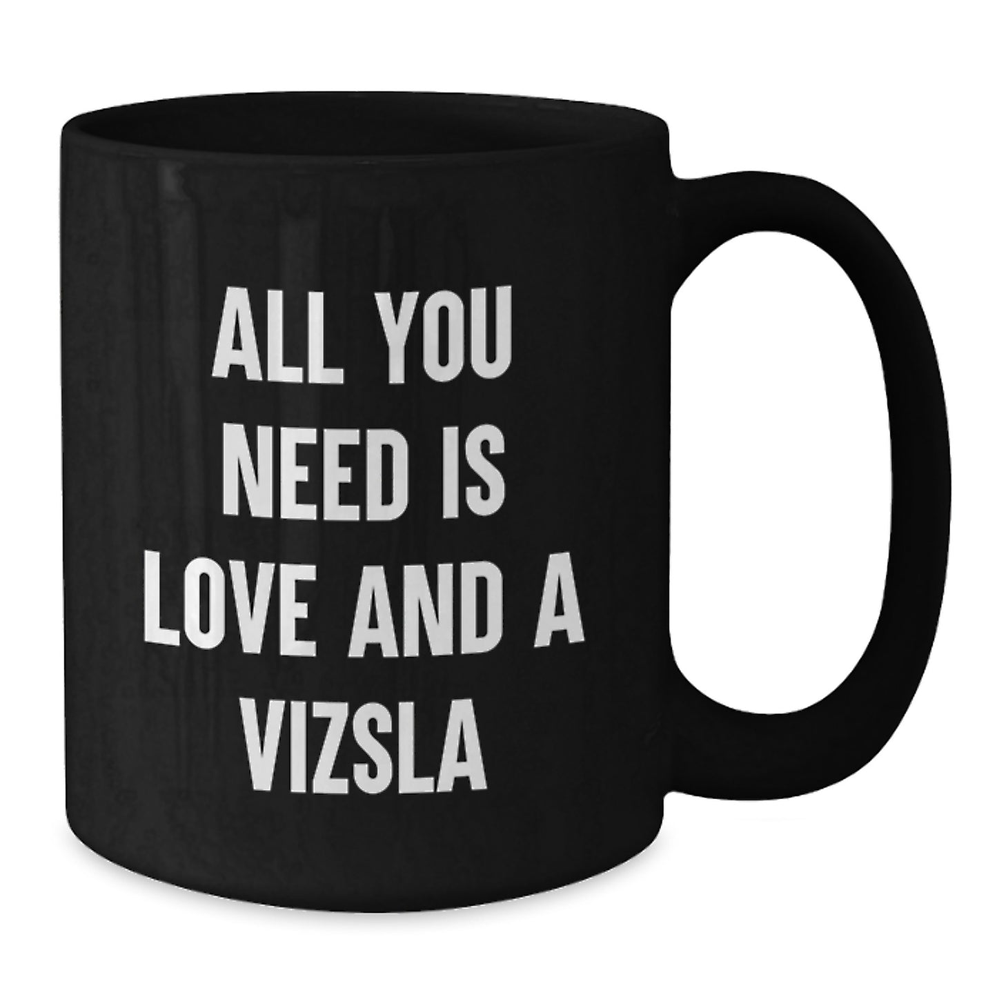 Funny Vizsla Dog Black Coffee Mugs Gifts from Men to Vizsla Dog Lovers on Birthday Unique Gifts - Additional