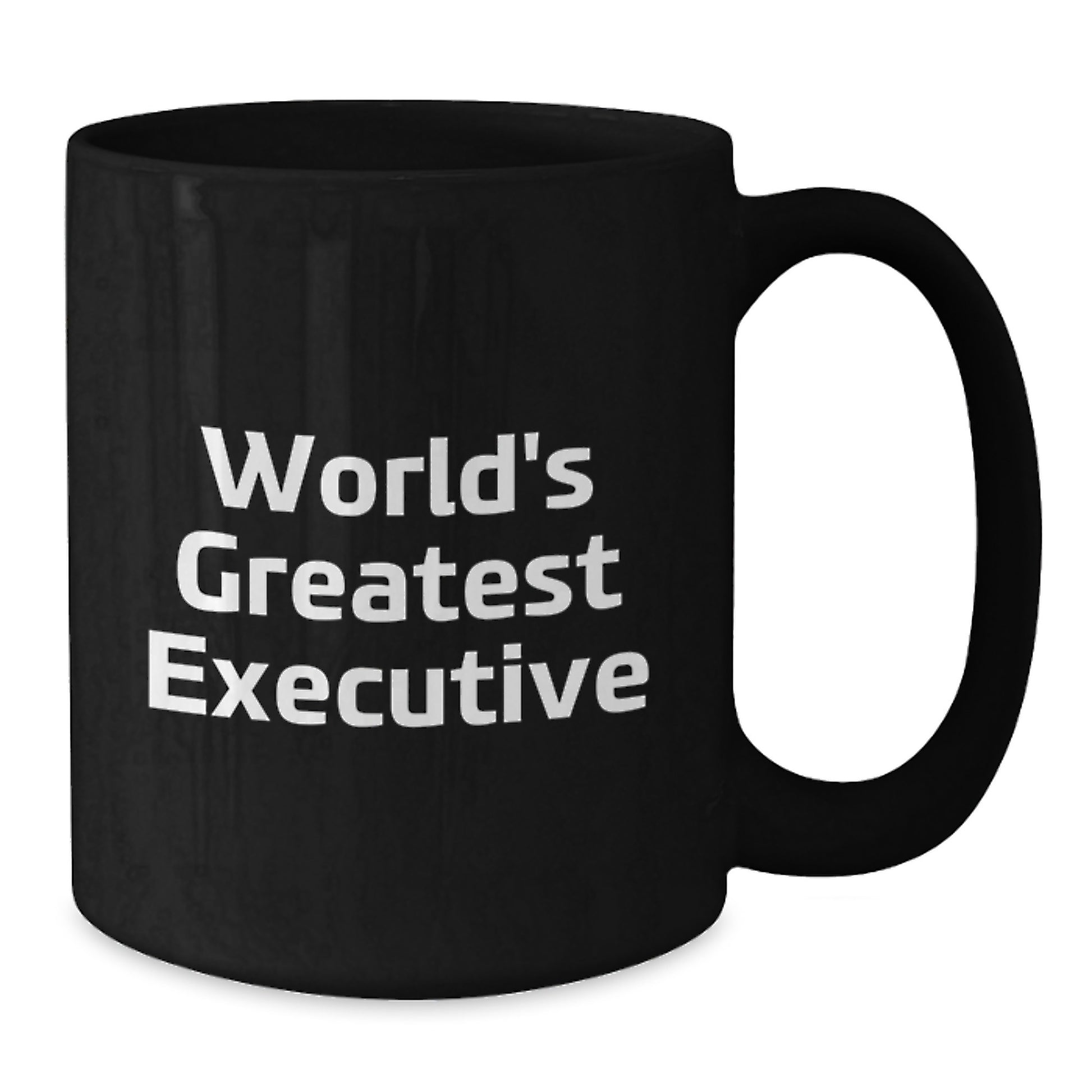 Funny Executive Black Coffee Mugs - Gifts from Coworkers to Executive - Valentine's Unique Gifts - Additional