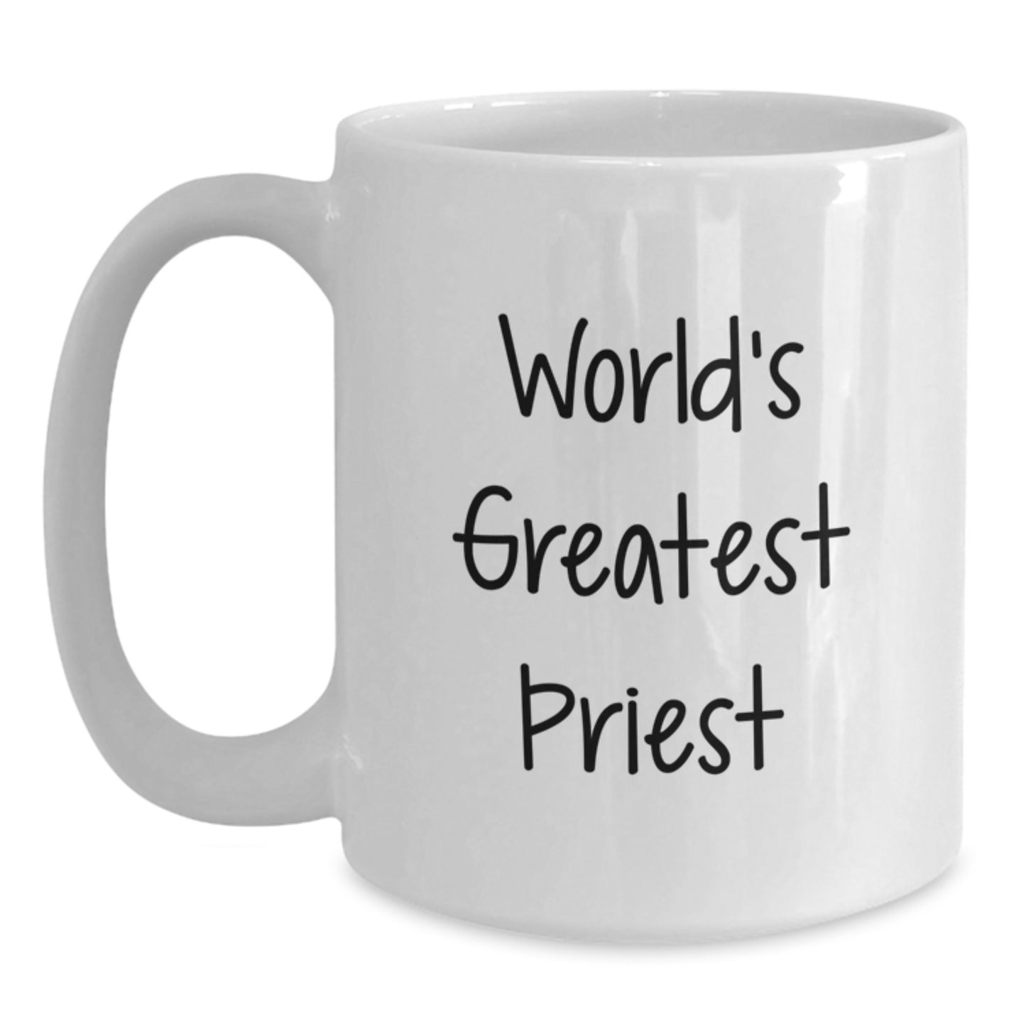 Funny World's Greatest Priest Mug Gifts from Friends for Valentine's - Main