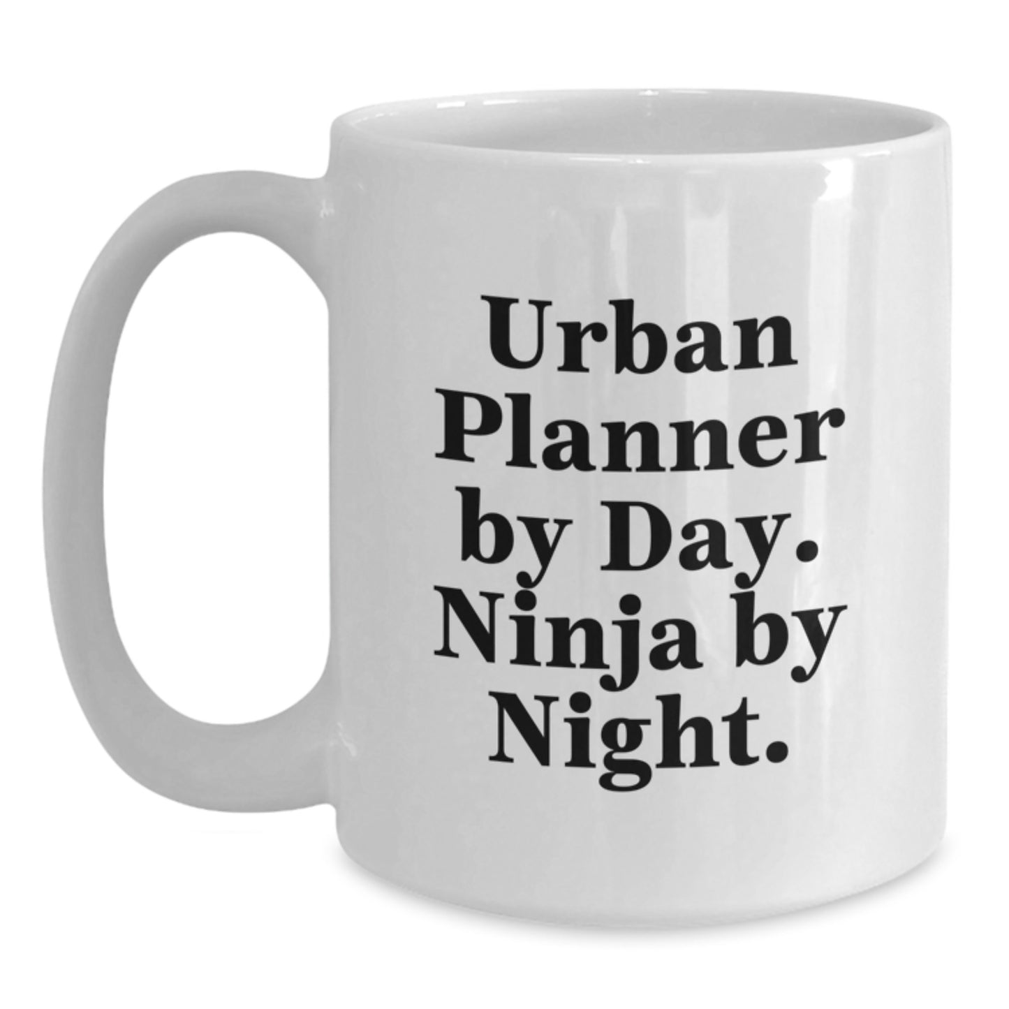 Urban Planner Gifts from Friends, Funny White Coffee Mug for Graduation Unique Gifts - Main