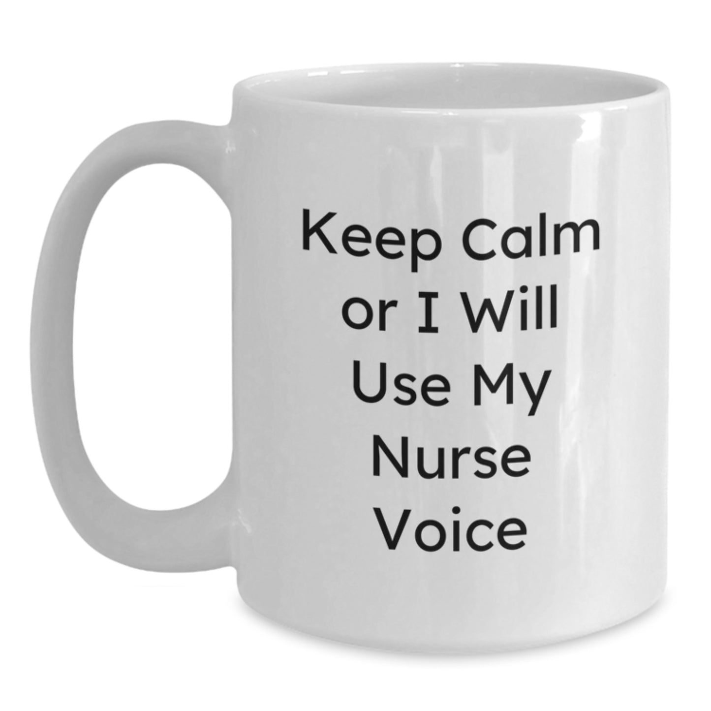Funny Nurse Gifts from Friends, Unique White Coffee Mug for Valentine's Gifts for Nurse - Main