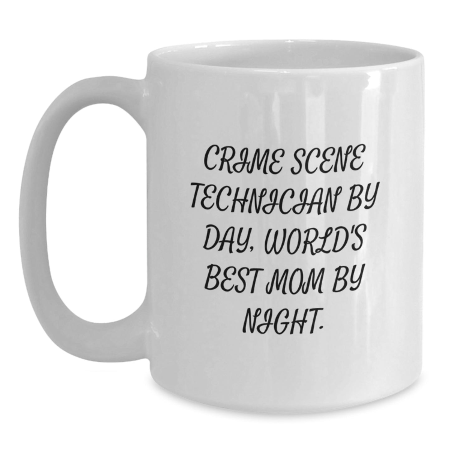 Crime Scene Technician Keepsake Ceramic Mug for Him Birthday Gift - Main