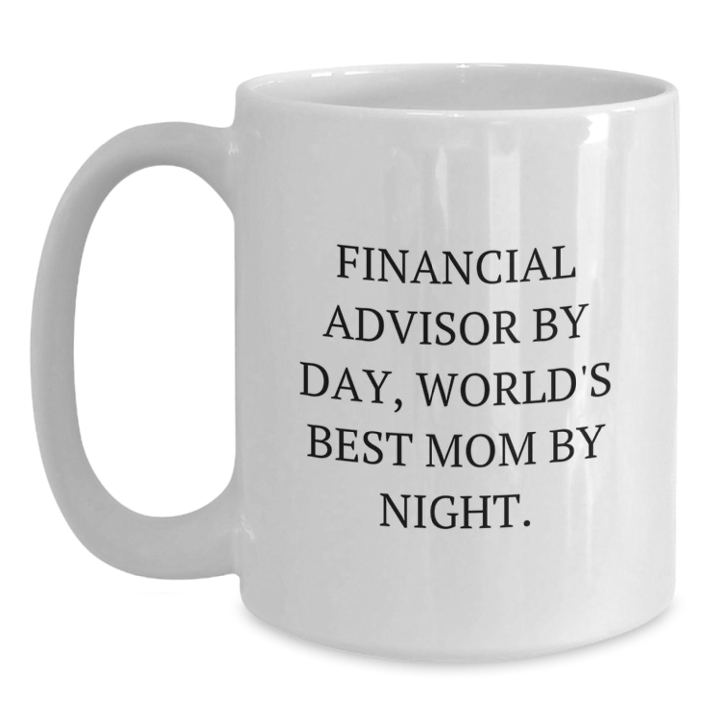 Financial Advisor Keepsake Ceramic Mug for Him Birthday Gift - Main