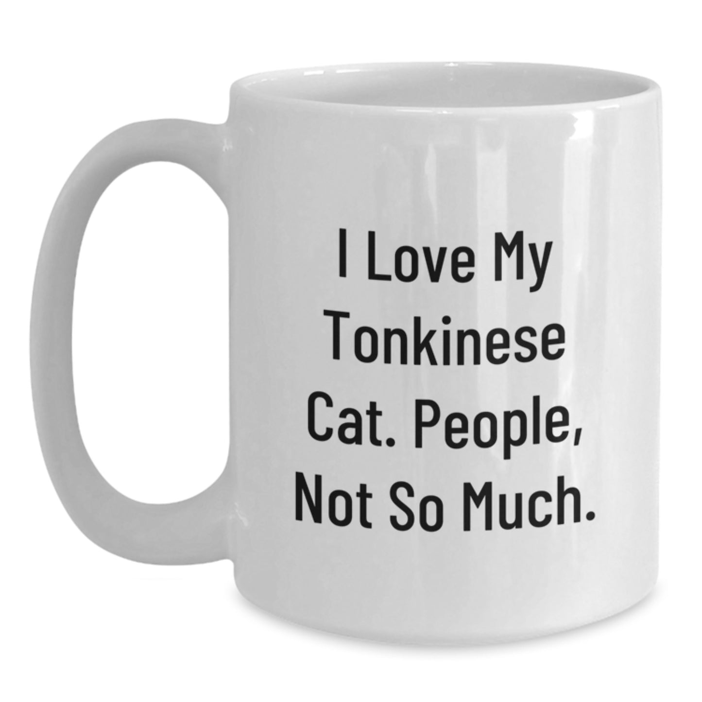 Funny Tonkinese Cat Lover Gifts from Men to Friends, Unique White Coffee Mugs for Christmas Unique Gifts - Main