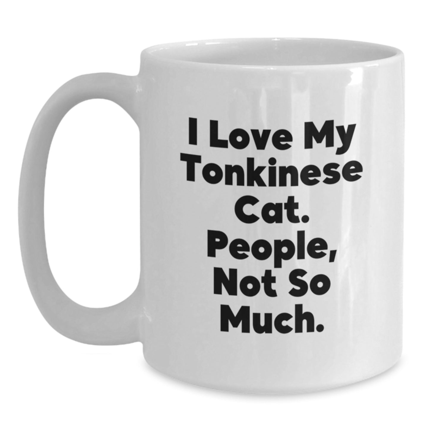 Tonkinese Cat Lovers Funny White Coffee Mug Gifts from Friends to Family for Christmas - Main