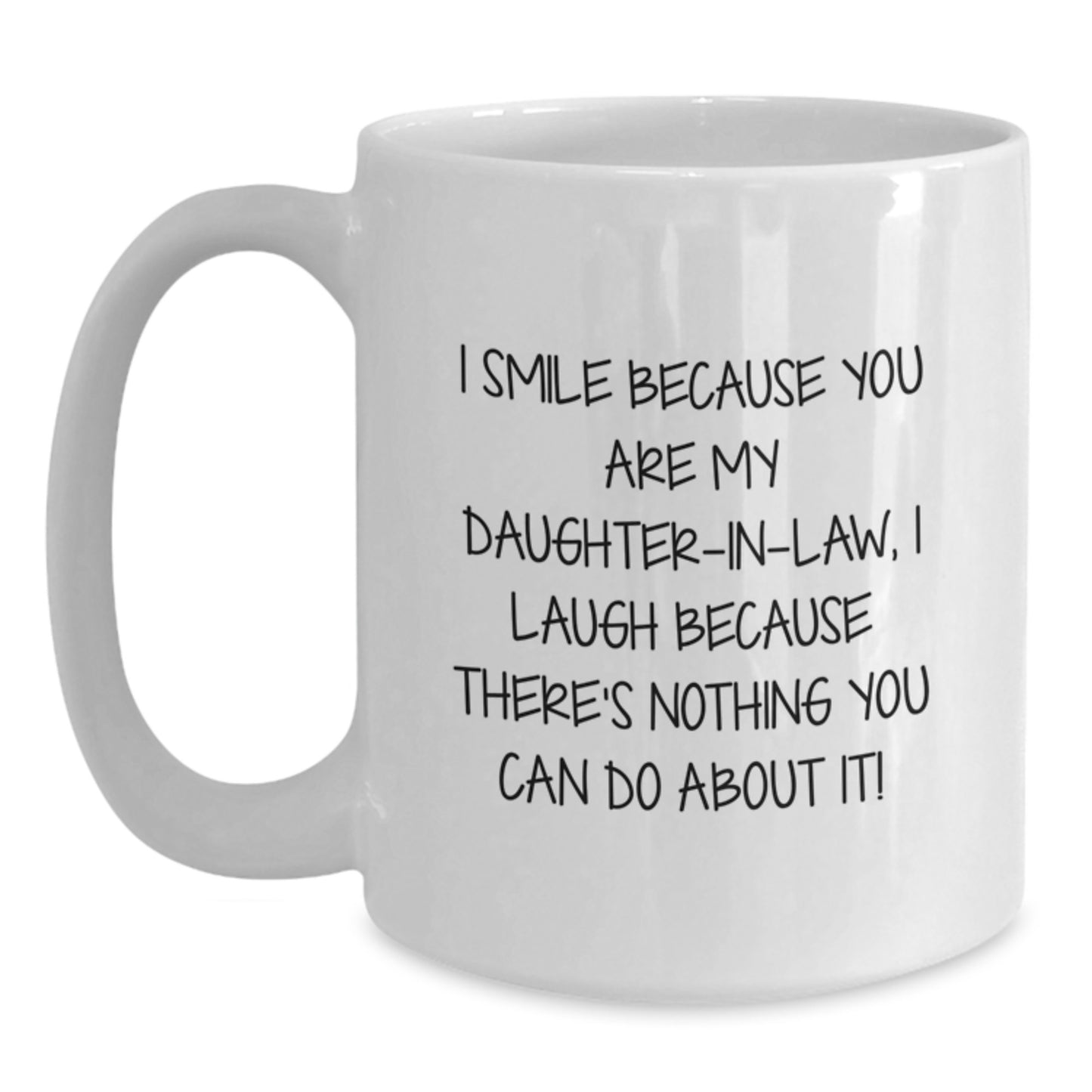 Funny Daughter-in-law Gifts from Men and Women for Daughter-in-law, White Coffee Mug with Daughter-in-law Quote, Unique Mother's Day Unique Gifts for Daughter-in-law, Wife, and Family - Main
