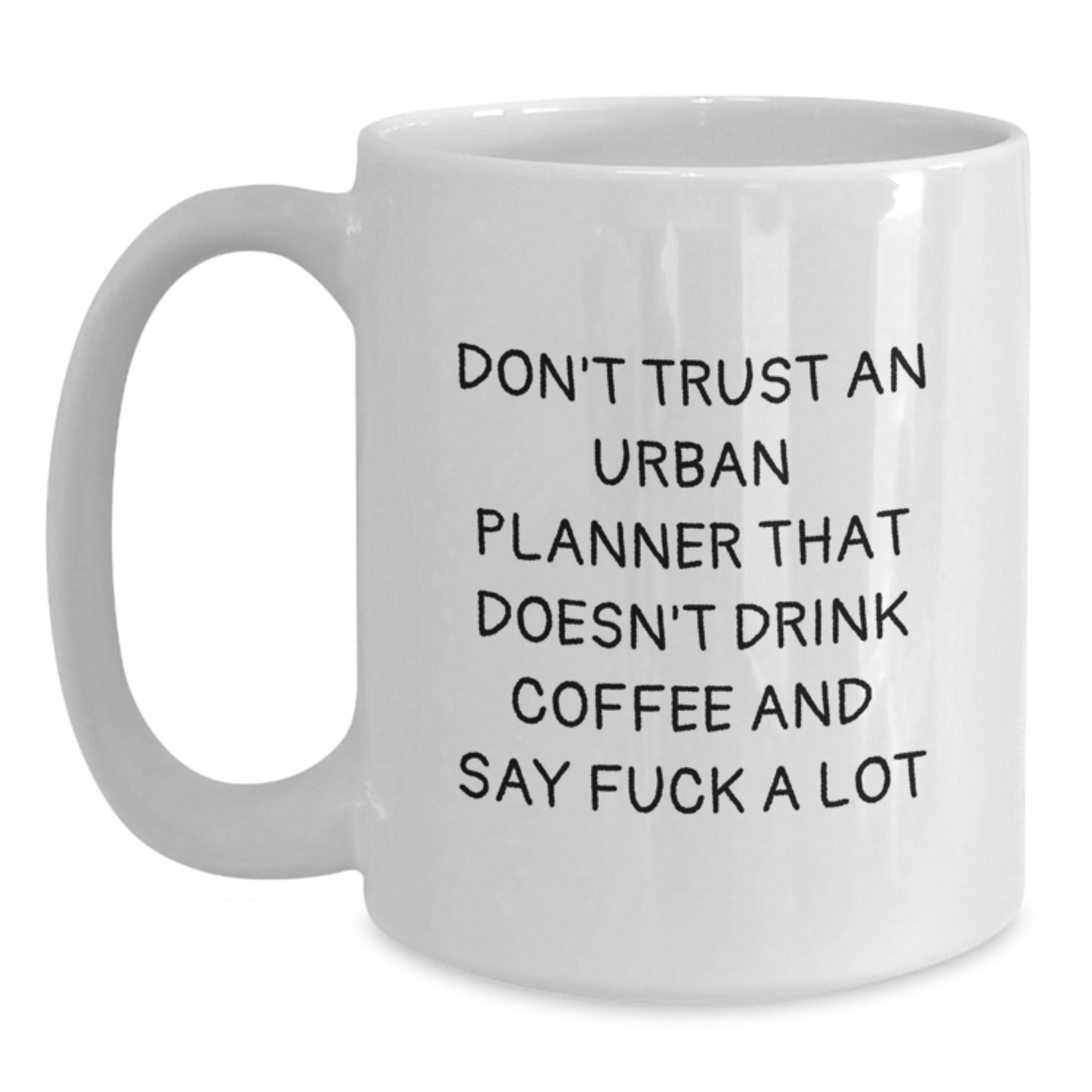 Urban Planner Keepsake White Coffee Mug for Him Graduation Gift Ceramic - Main