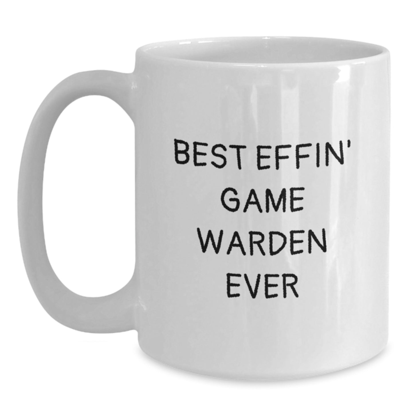 Game Warden Keepsake White Ceramic 11oz Mug for Him Graduation Gift - Main