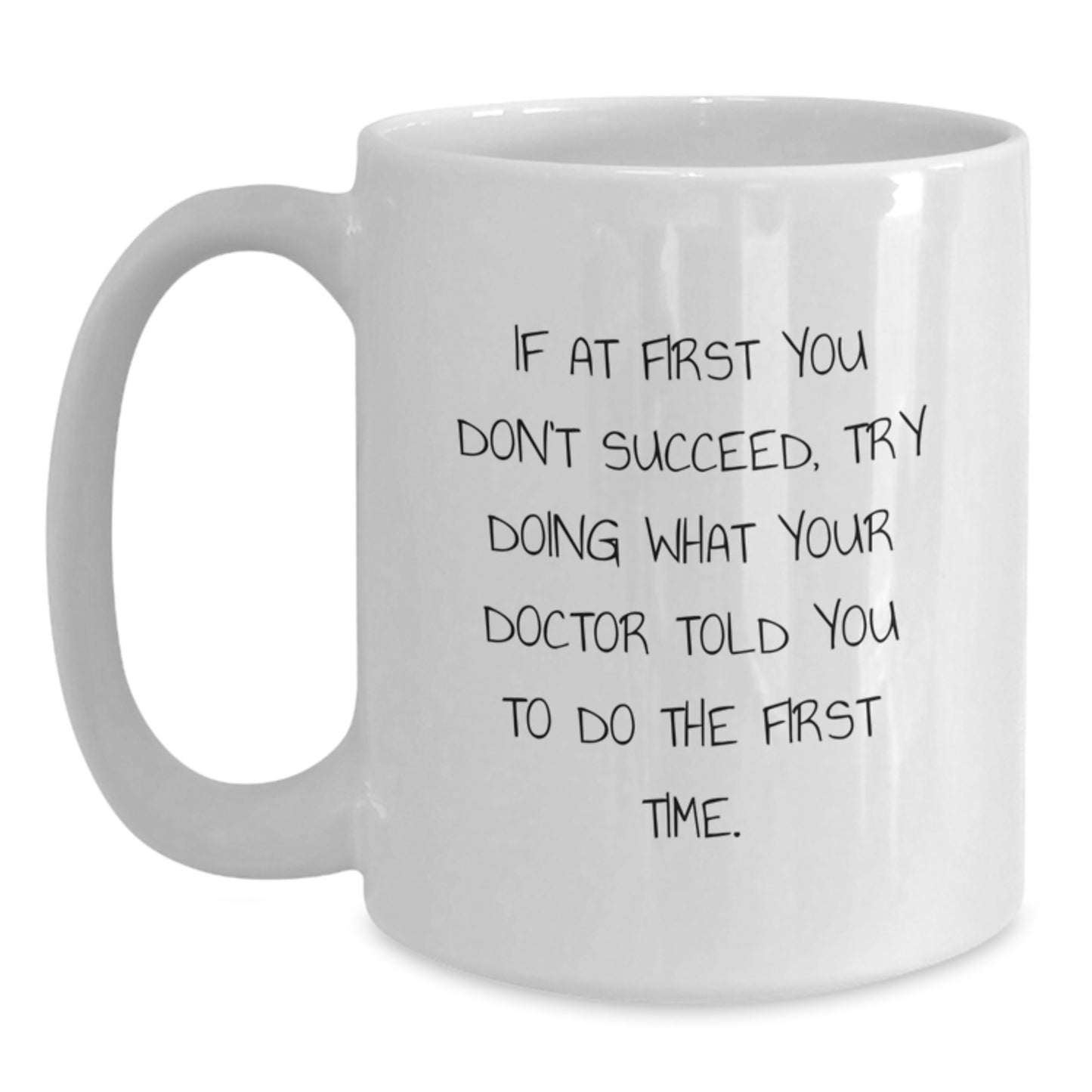 Doctor Keepsake White Coffee Mug for Him Surprise Birthday Gift Ceramic - Main