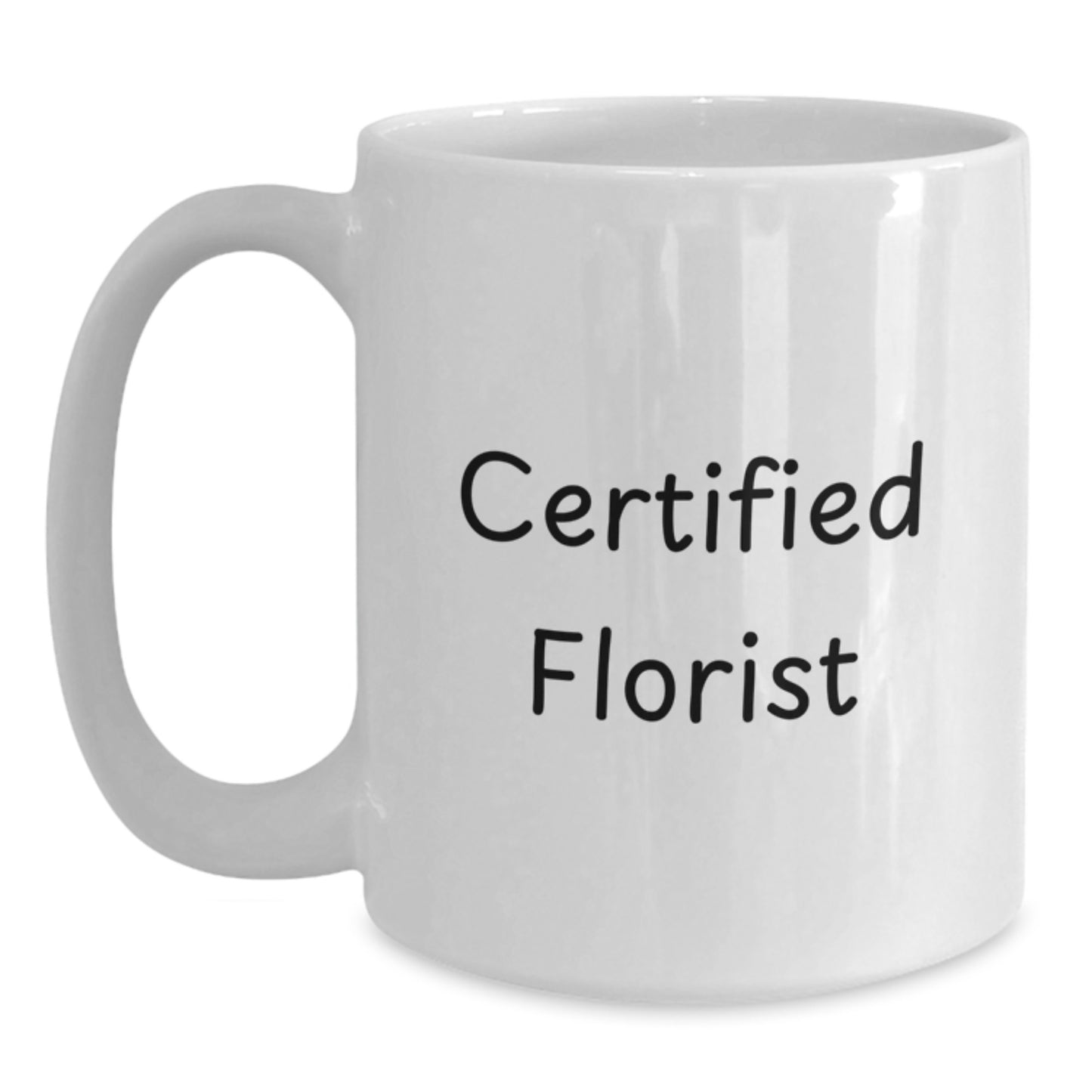 Funny Gifts from Florist Friends, White Coffee Mug for Florist Lover, Christmas Unique Gifts - Main