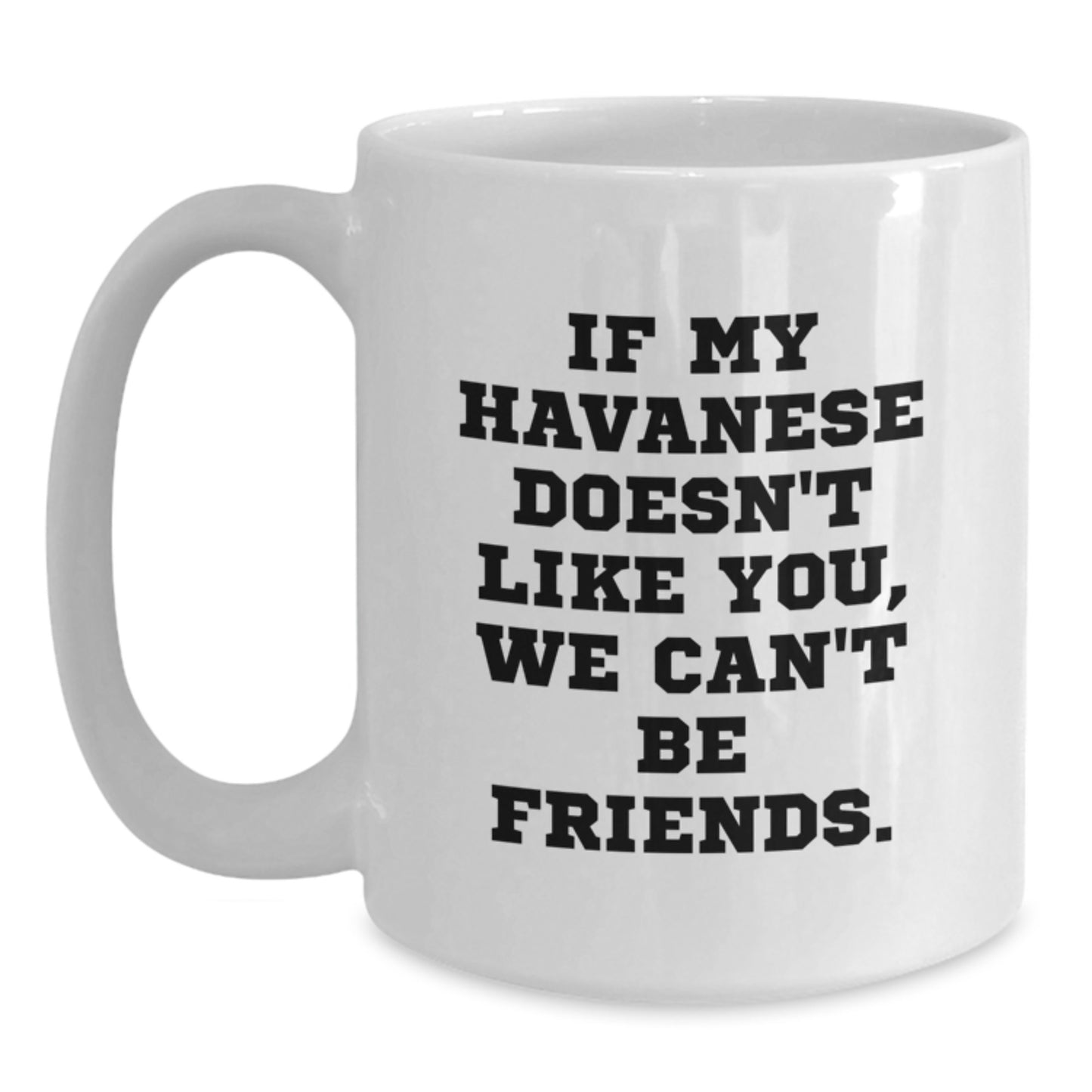 Funny Havanese Dog Lover Birthday Unique Gifts from Friends and Family for Havanese Dog Owners White Coffee Mug - Main