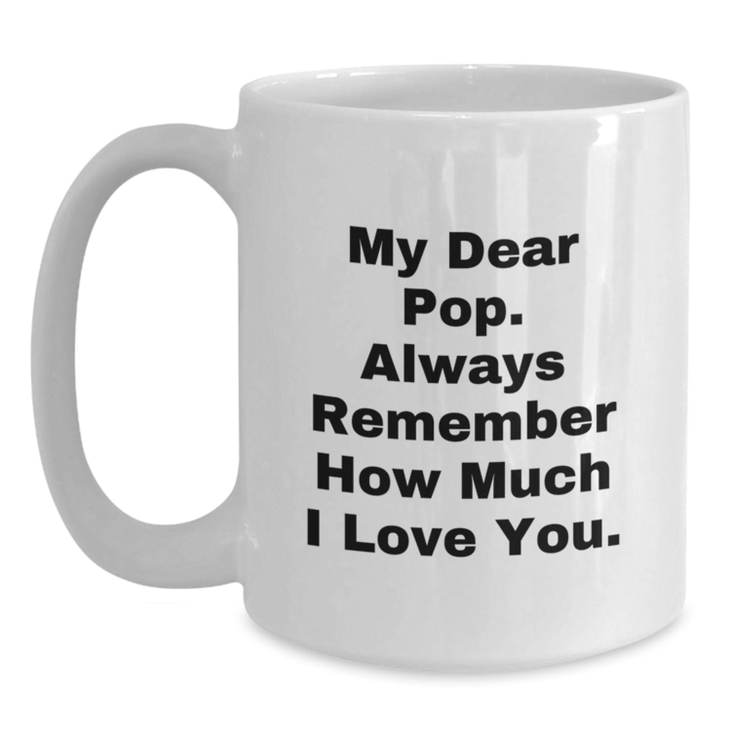 Funny Quote Gifts from Men to Dad on Mother's Day Unique White Coffee Mugs - Main