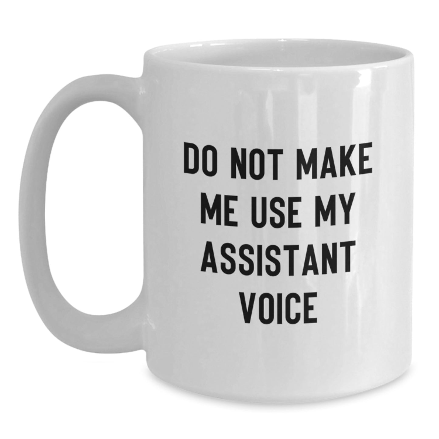 Funny Assistant White Coffee Mug Gifts from Friends for Valentine's - Main