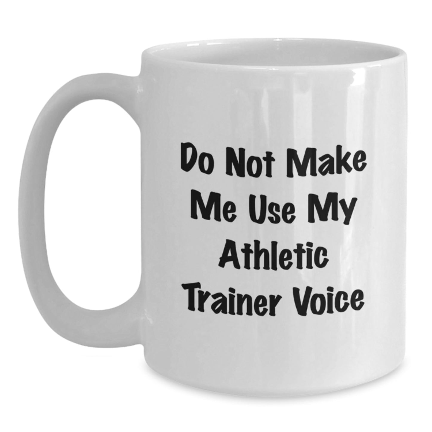 Athletic Trainer Keepsake White Coffee Mug for Him Graduation Gift - Main
