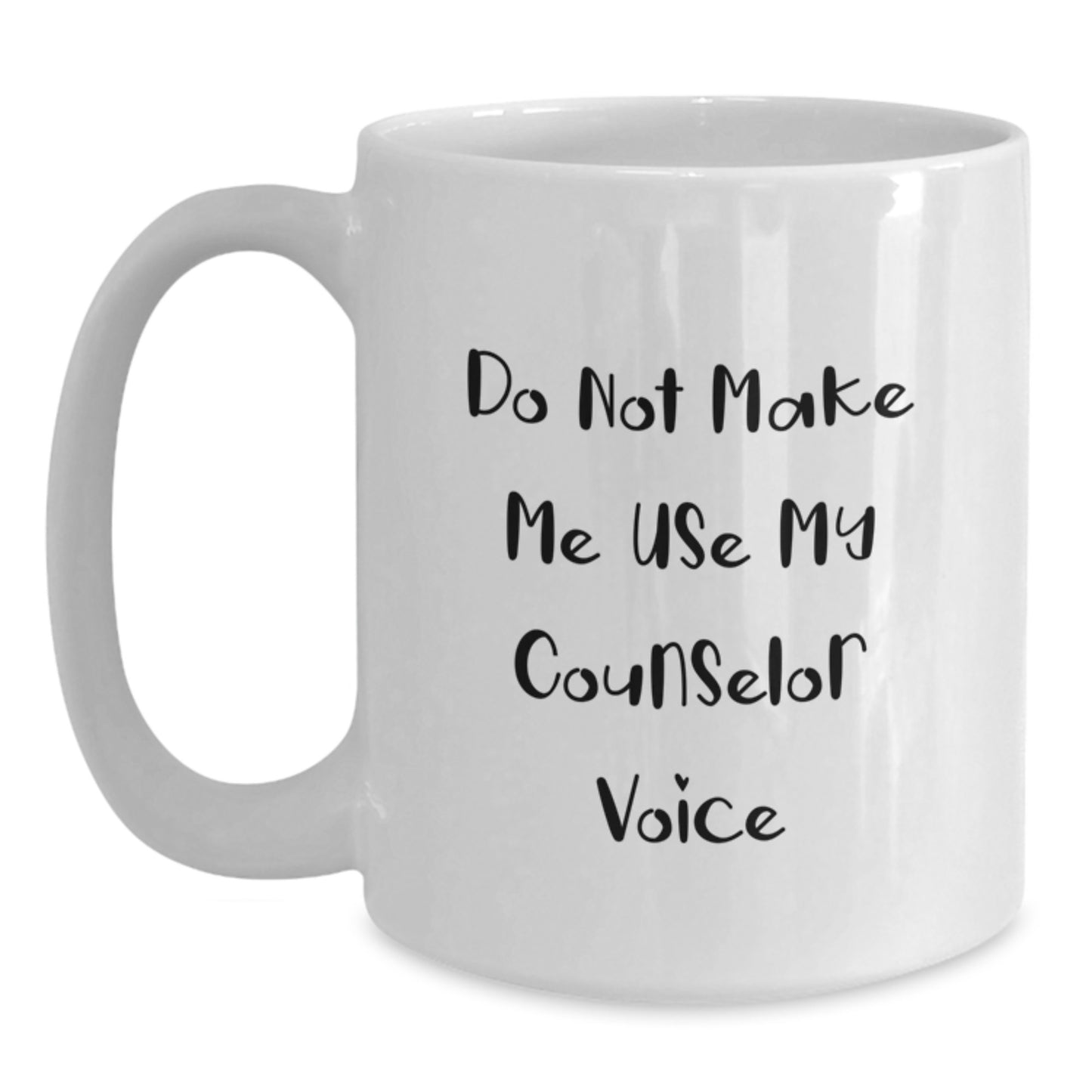 Funny Counselor Gifts from Friends to Counselor, White Coffee Mug, Graduation Unique Gifts, Gift for Men - Main
