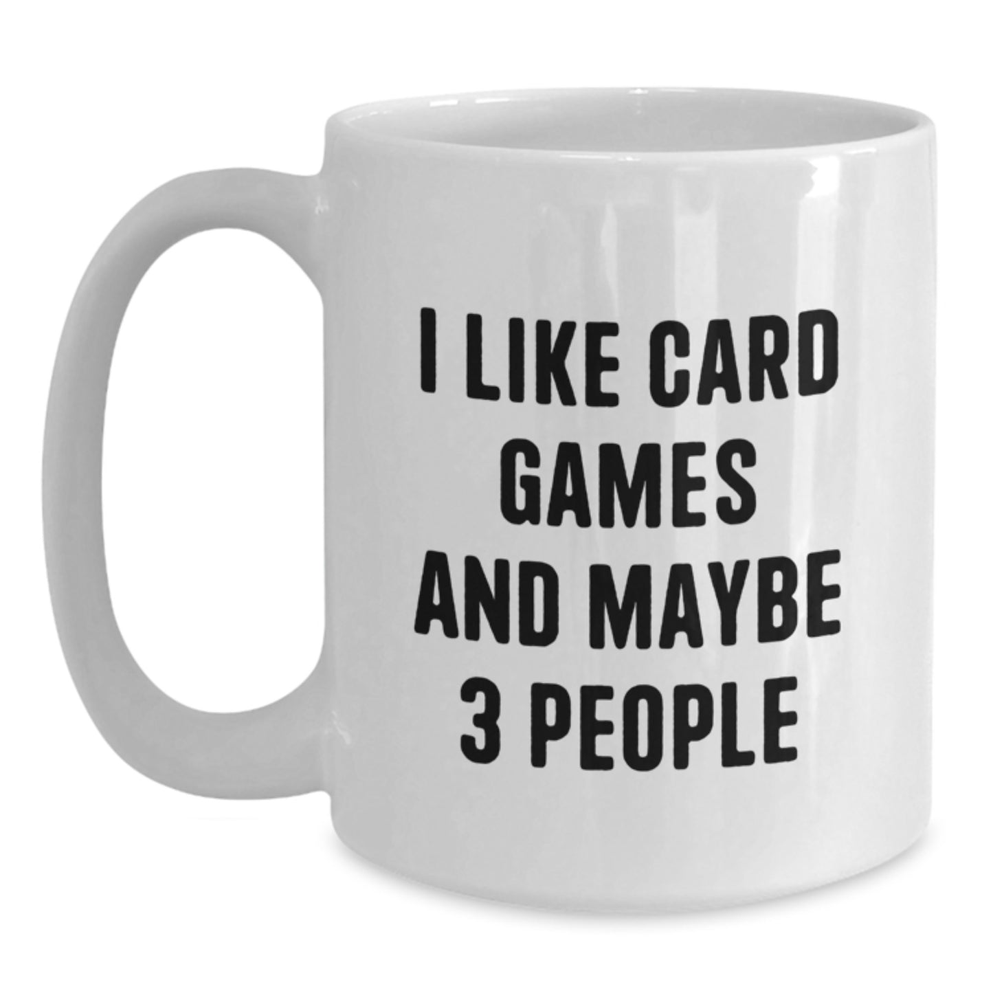 Funny Card Games Gifts for Men from Friends - White Coffee Mug for Graduation Unique - Main