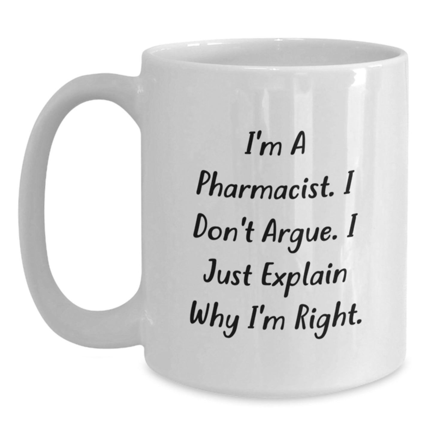 Pharmacist Keepsake Mug for Him Premium Ceramic White Graduation Gift - Main