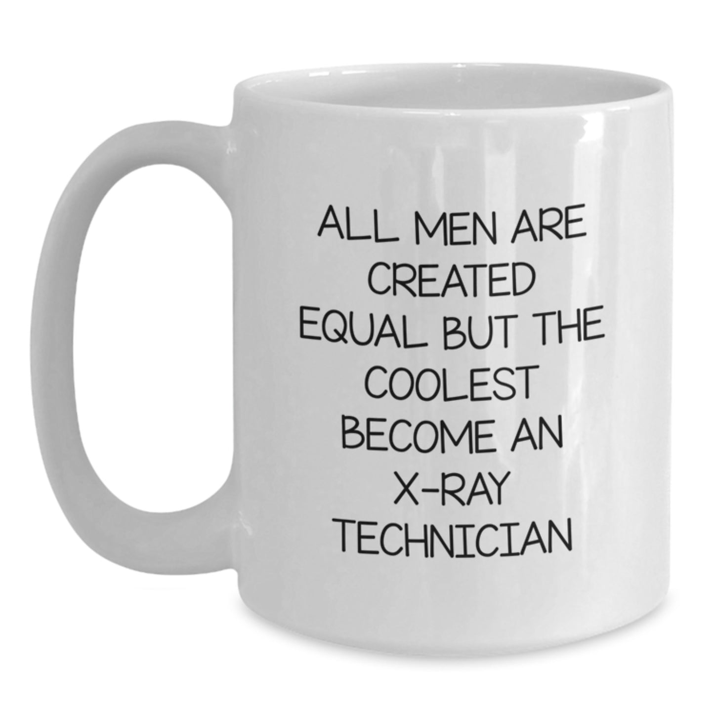 Funny X-Ray Technician Gifts for Him, White Coffee Mug from Friends, Perfect Valentine's Unique - Main