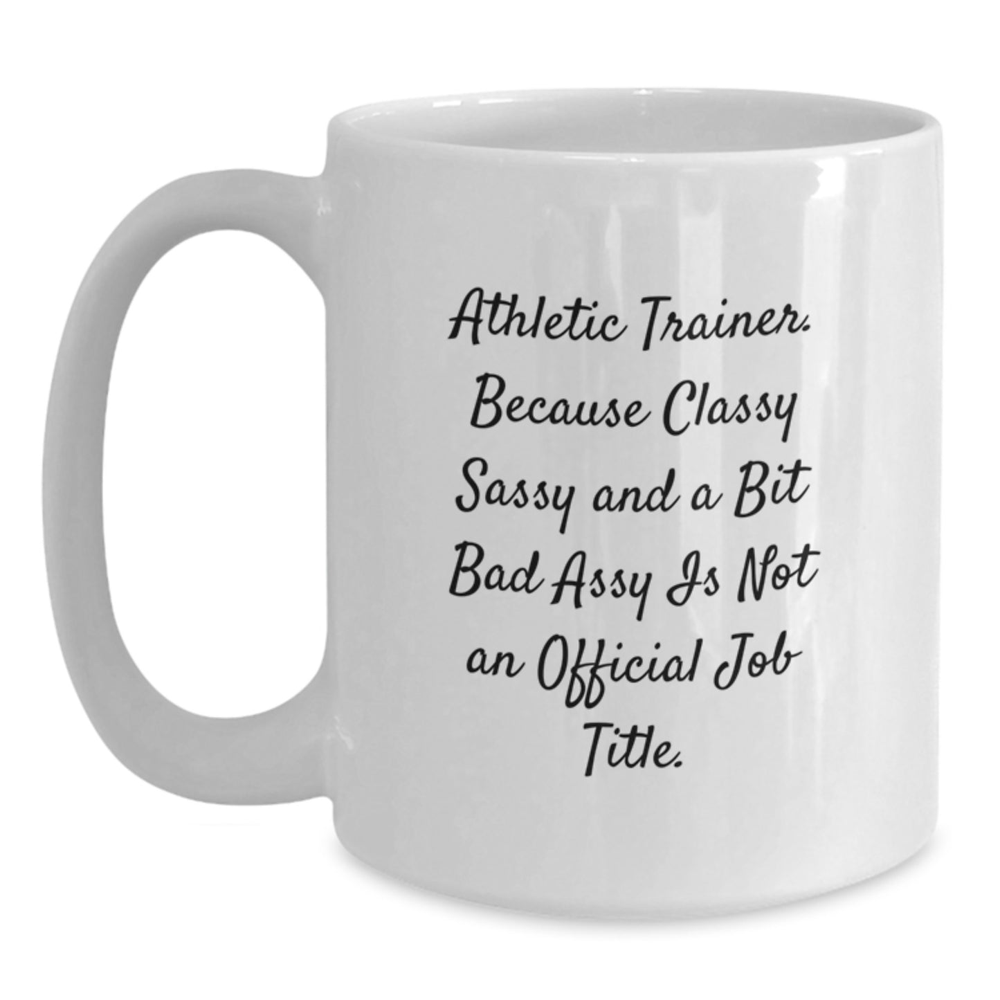 Funny Athletic Trainer Gifts from Friends, White Coffee Mug for Men, Unique Christmas Unique Gifts - Main