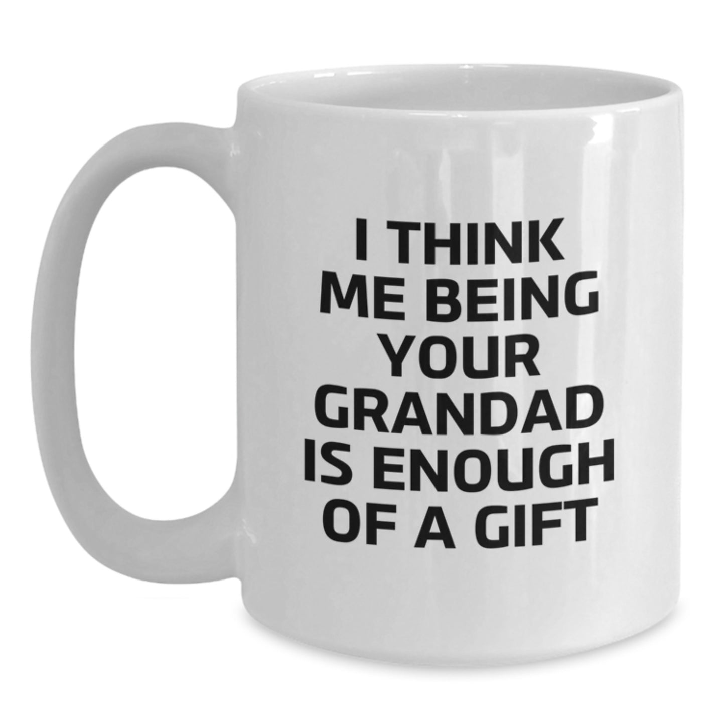 Funny Grandad White Coffee Mugs Gifts from Family, Gifts for Grandad on Graduation Unique Occasion - Main