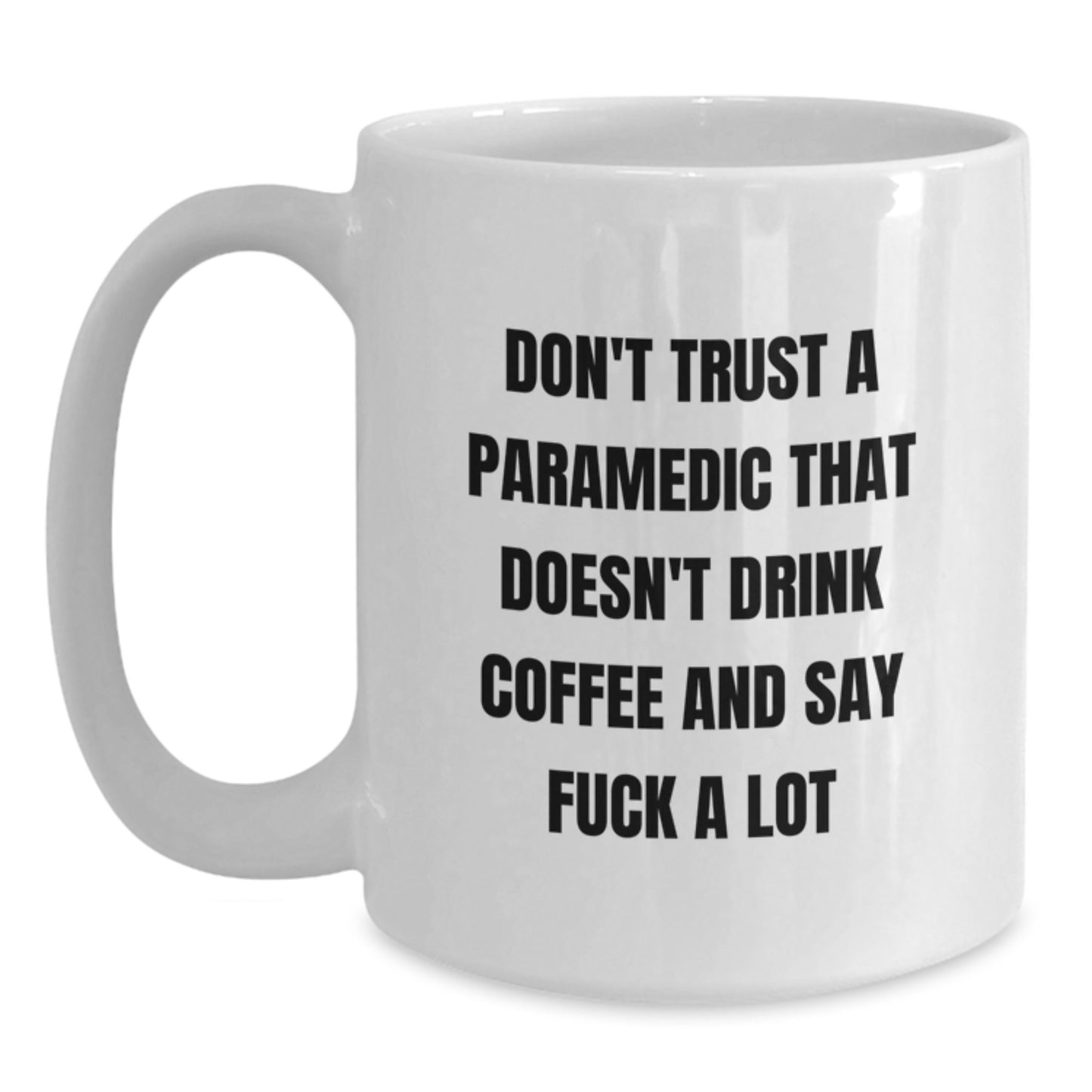 Funny Rescue Worker Gifts for Men, White Coffee Mug, Perfect for Rescue Worker Graduation Unique Gifts from Friends or Family - Main