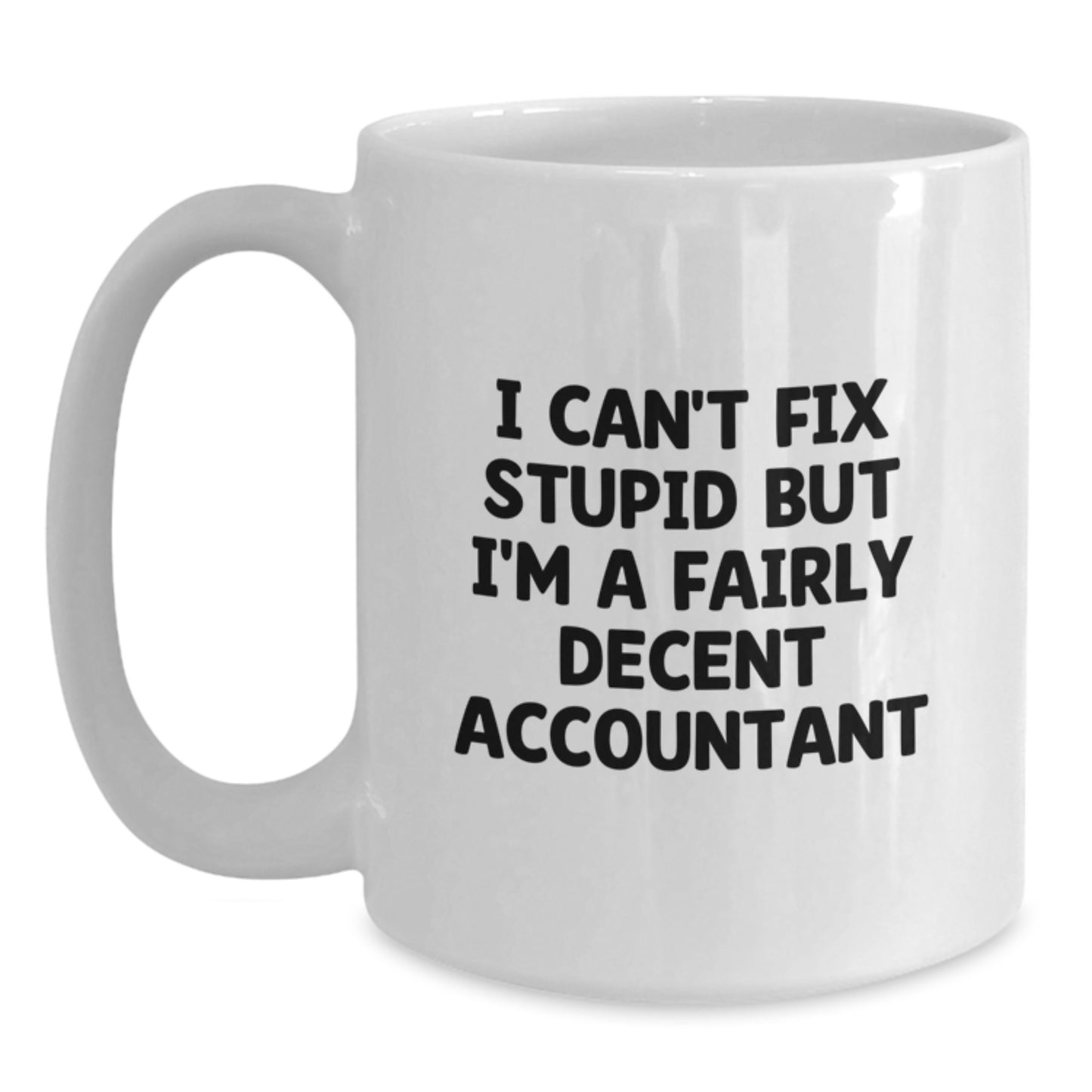 Funny Accountant Gifts for Graduation Unique White Coffee Mugs from Friends and Family - Main