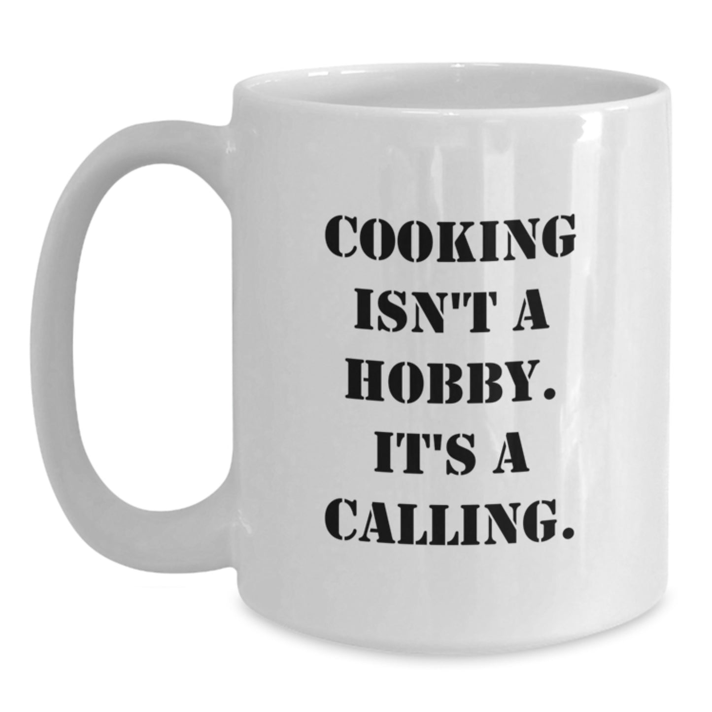 Cooking Keepsake White Ceramic 11oz Coffee Mug for Him Birthday Gift - Main