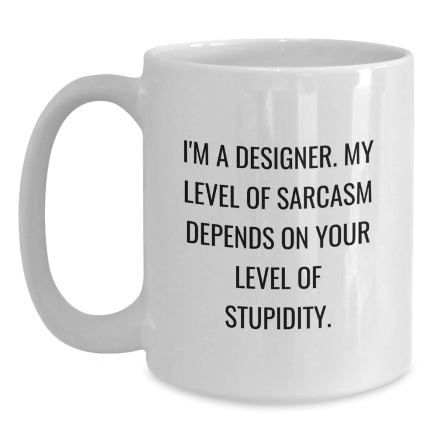 Designer Keepsake White Coffee Mug for Him Birthday Gift Ceramic 11oz - Main