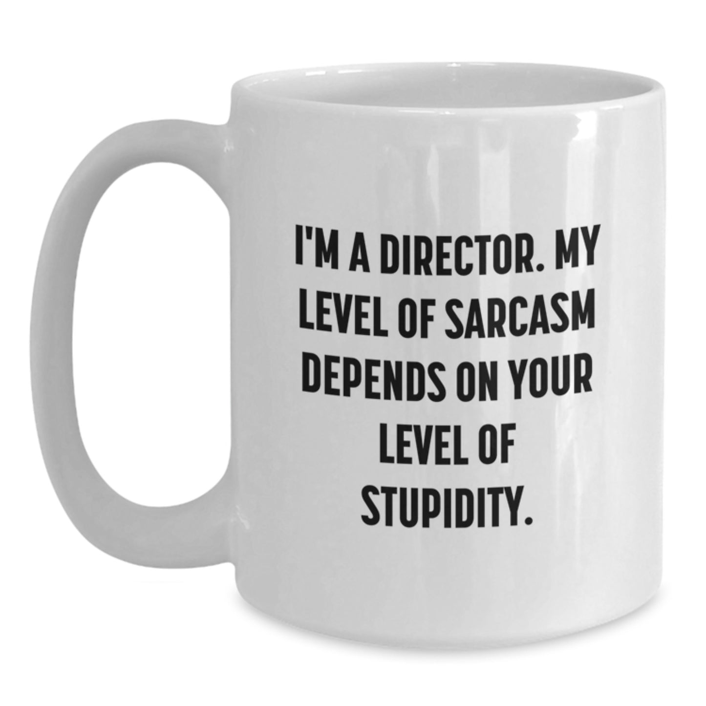 Funny Director Coffee Mug Gifts from Friends for Graduation Unique White Ceramic - Main