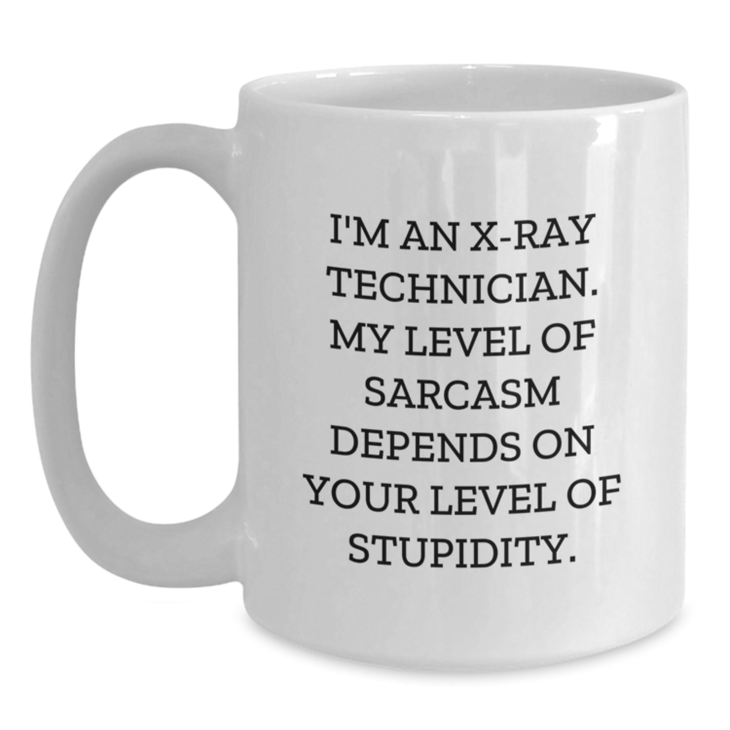 X-Ray Technician Keepsake White Coffee Mug for Him Birthday Gift - Main