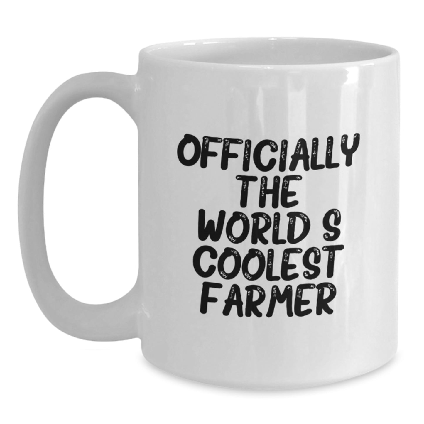 For Him Keepsake Birthday Gift Officially The World's Coolest Farmer Mug - Main