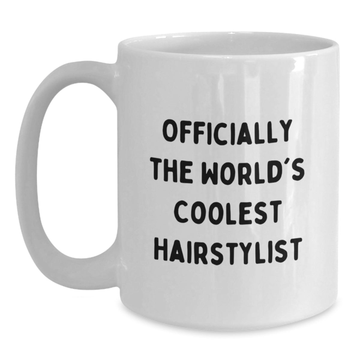 Hairstylist Gift for Him Officially The World's Coolest Hairstylist - Main