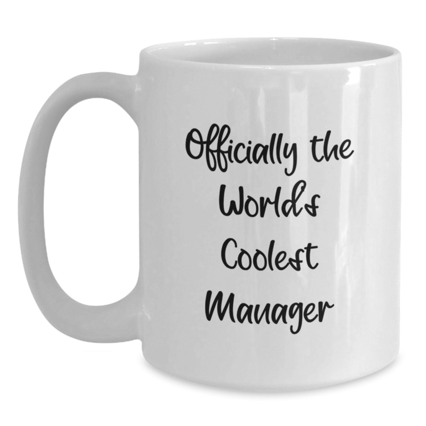 Quirky Manager White Coffee Mugs Gifts from Family and Friends for Graduation Unique Manager Gifts - Main