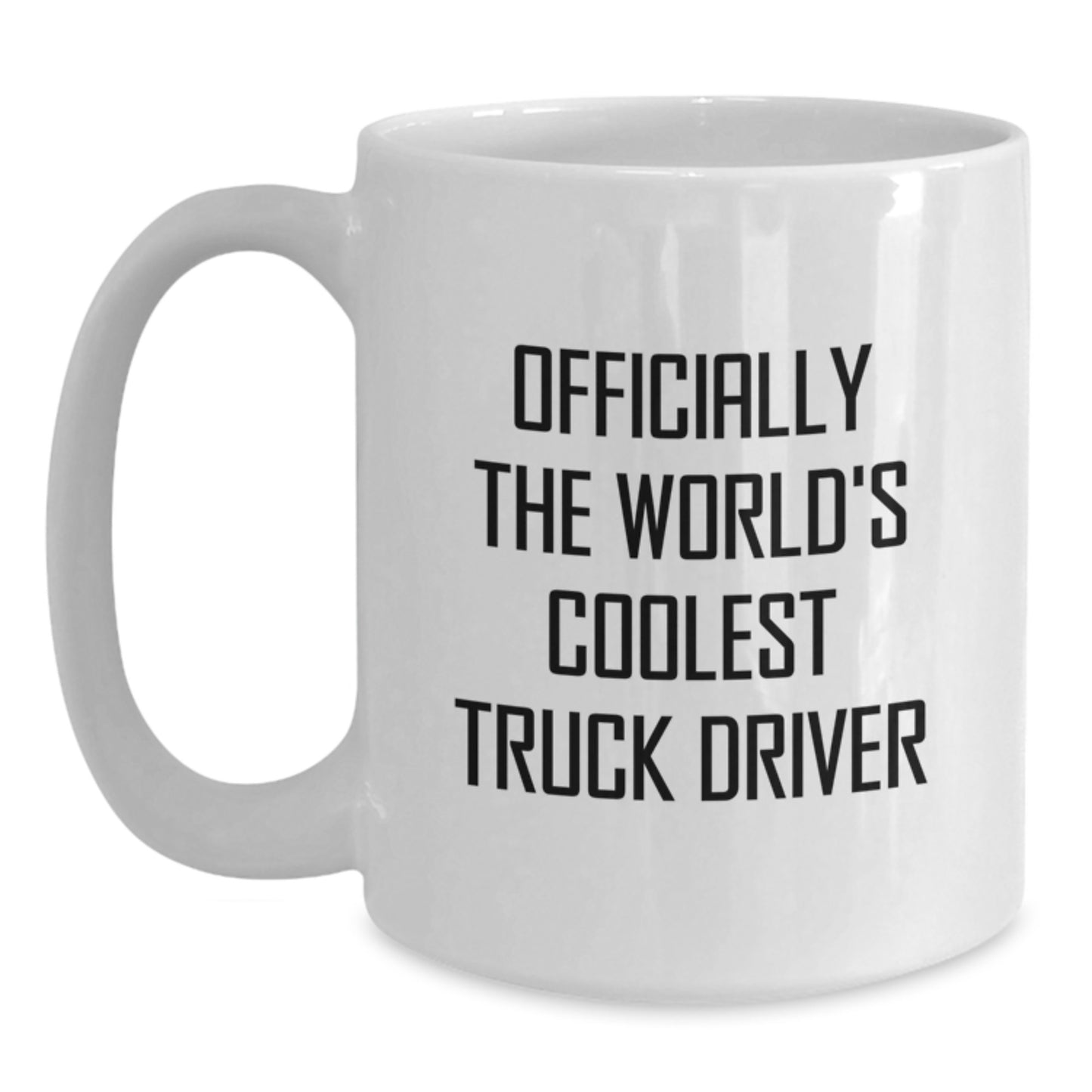 Truck Driver Keepsake Mug for Him Birthday Gift World's Coolest - Main