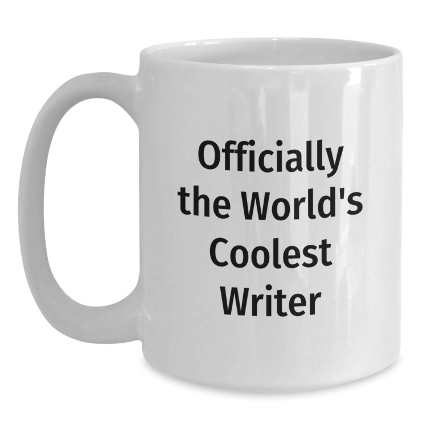 Funny Quote Writer White Coffee Mugs for Men Gifts from Family and Friends - Graduation Unique Gifts for Writer, Gifts for Graduates, Funny Mugs for Writer, White Coffee Mug - Main