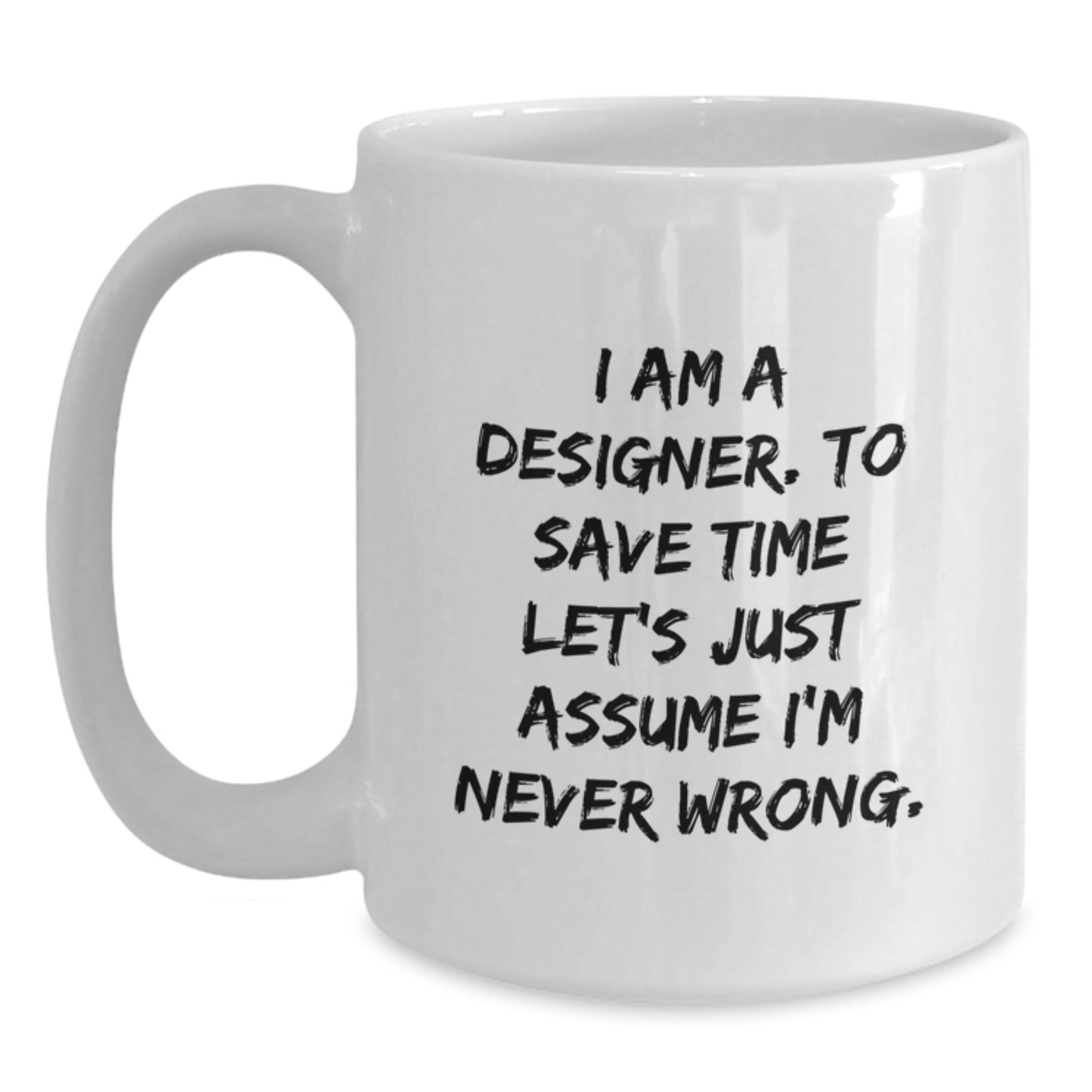Designer Keepsake White Coffee Mug for Him Birthday Gift - Main